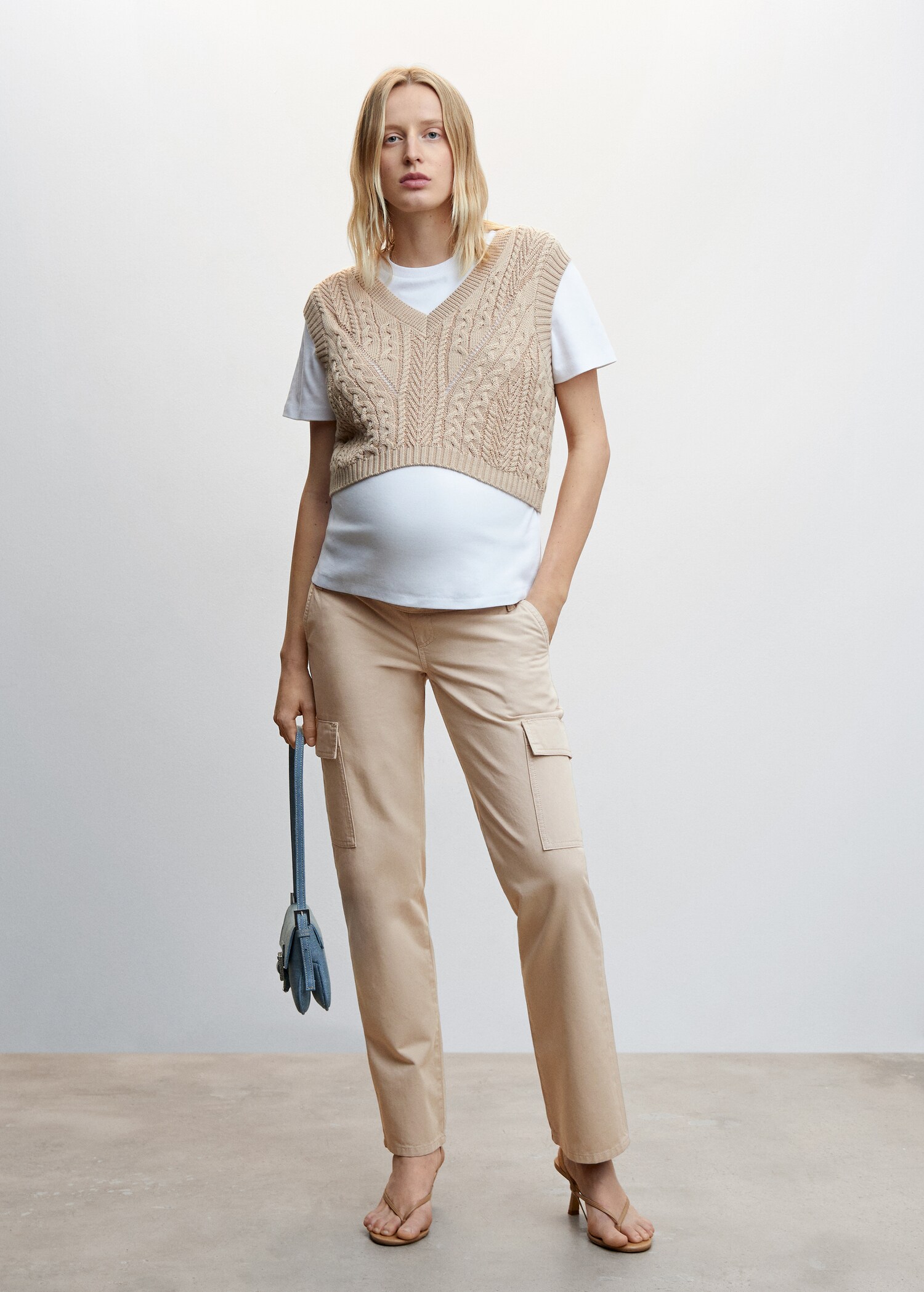 Jeans cargo premamá - Plano general