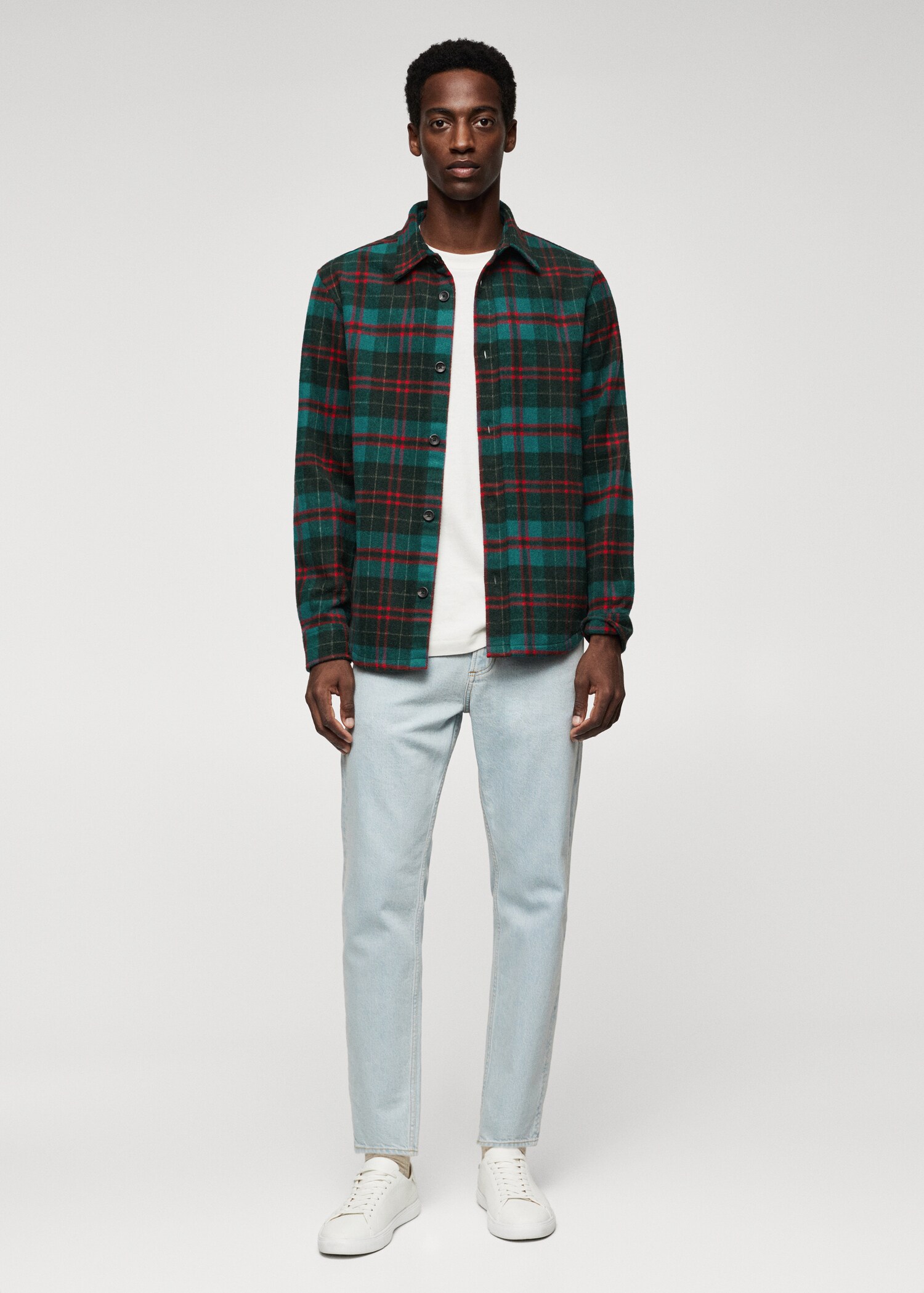 Chemise flanelle à carreaux - Plan général