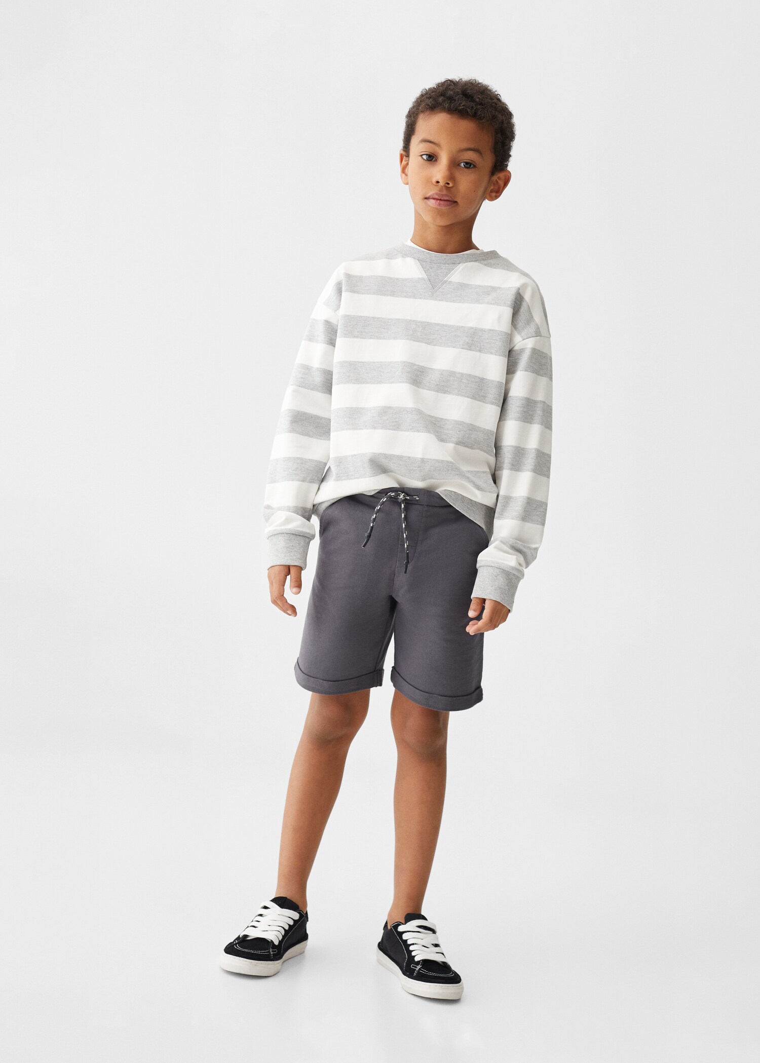 Cotton Bermuda shorts - General plane