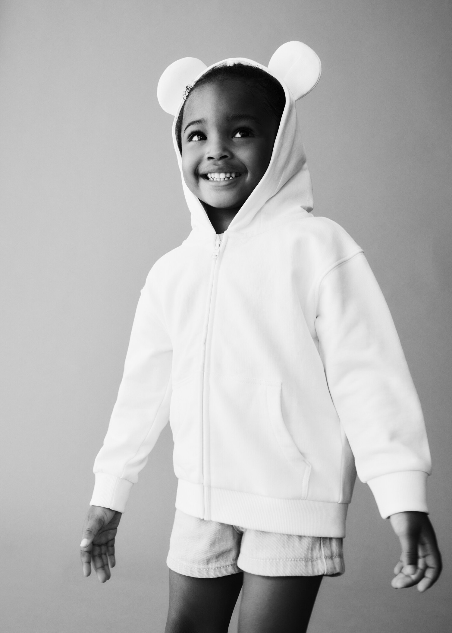 Blixtlås hoodie - Allmän bild