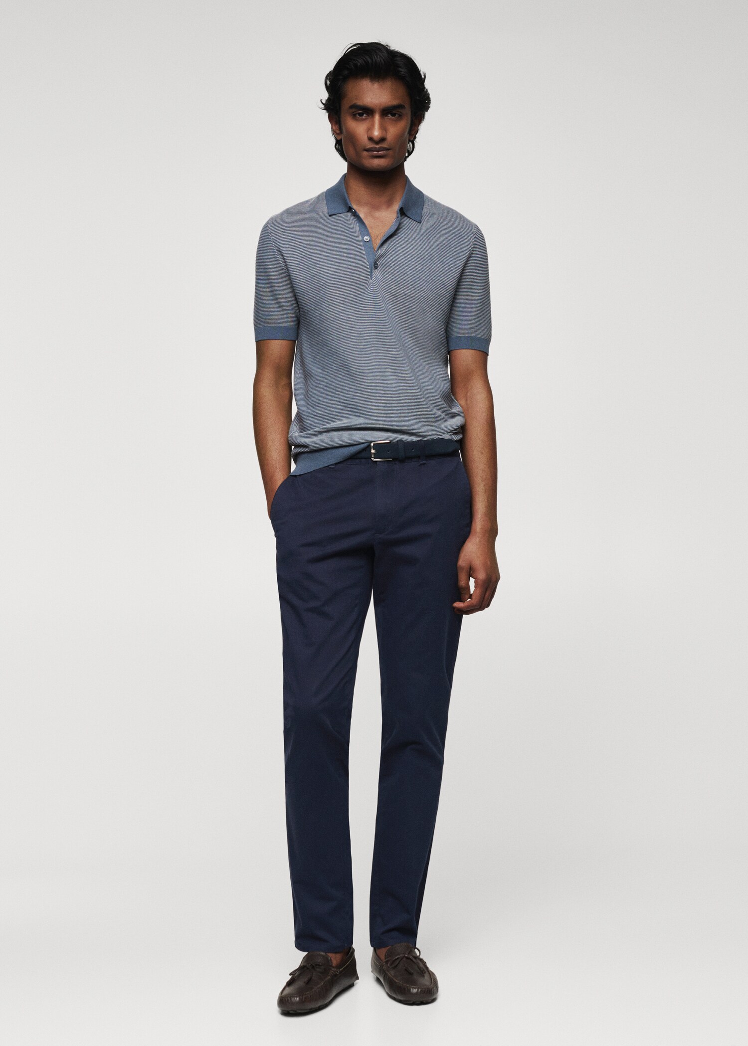 Slim fit chino trousers - General plane