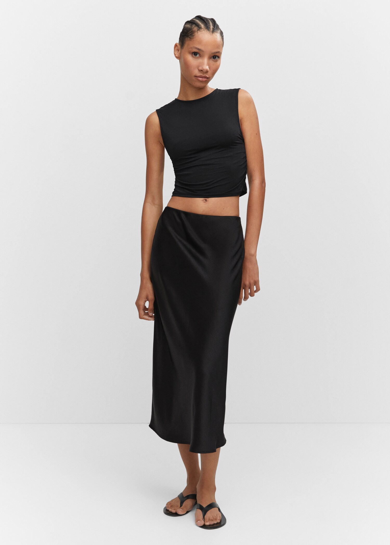 Top detalle fruncido - Plano general