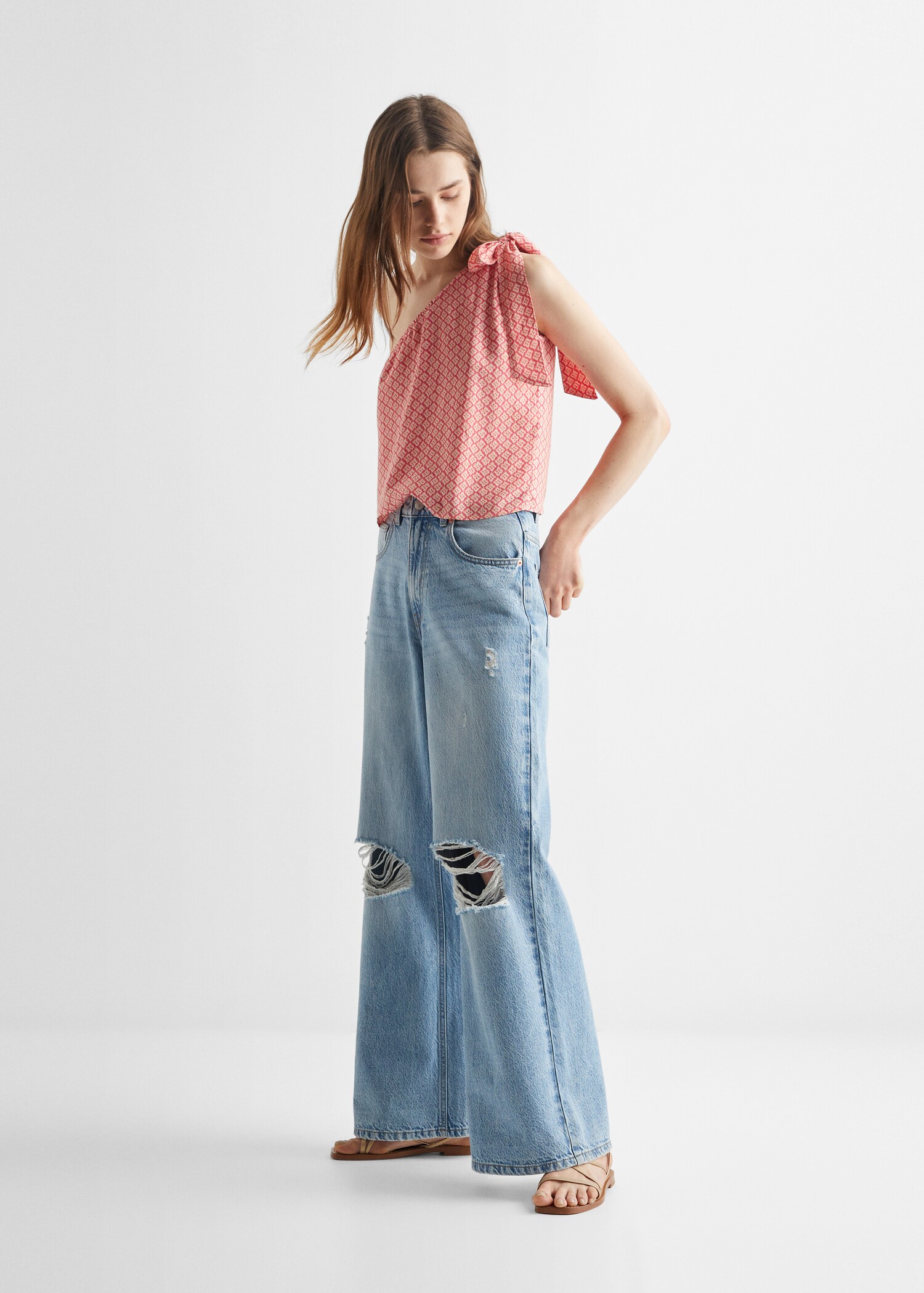 Asymmetric printed top - General plane