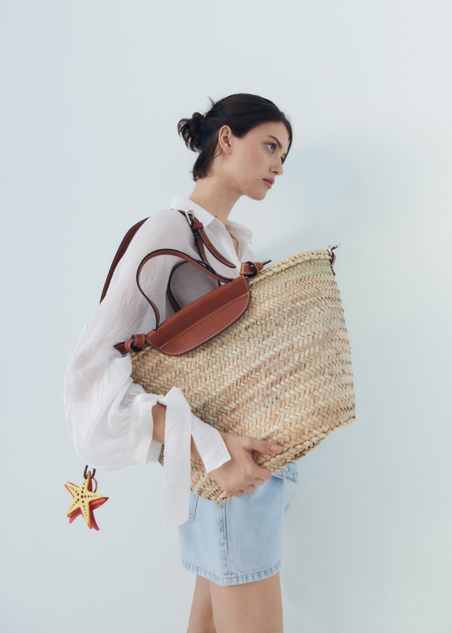 Bolso capazo rafia - Plano general