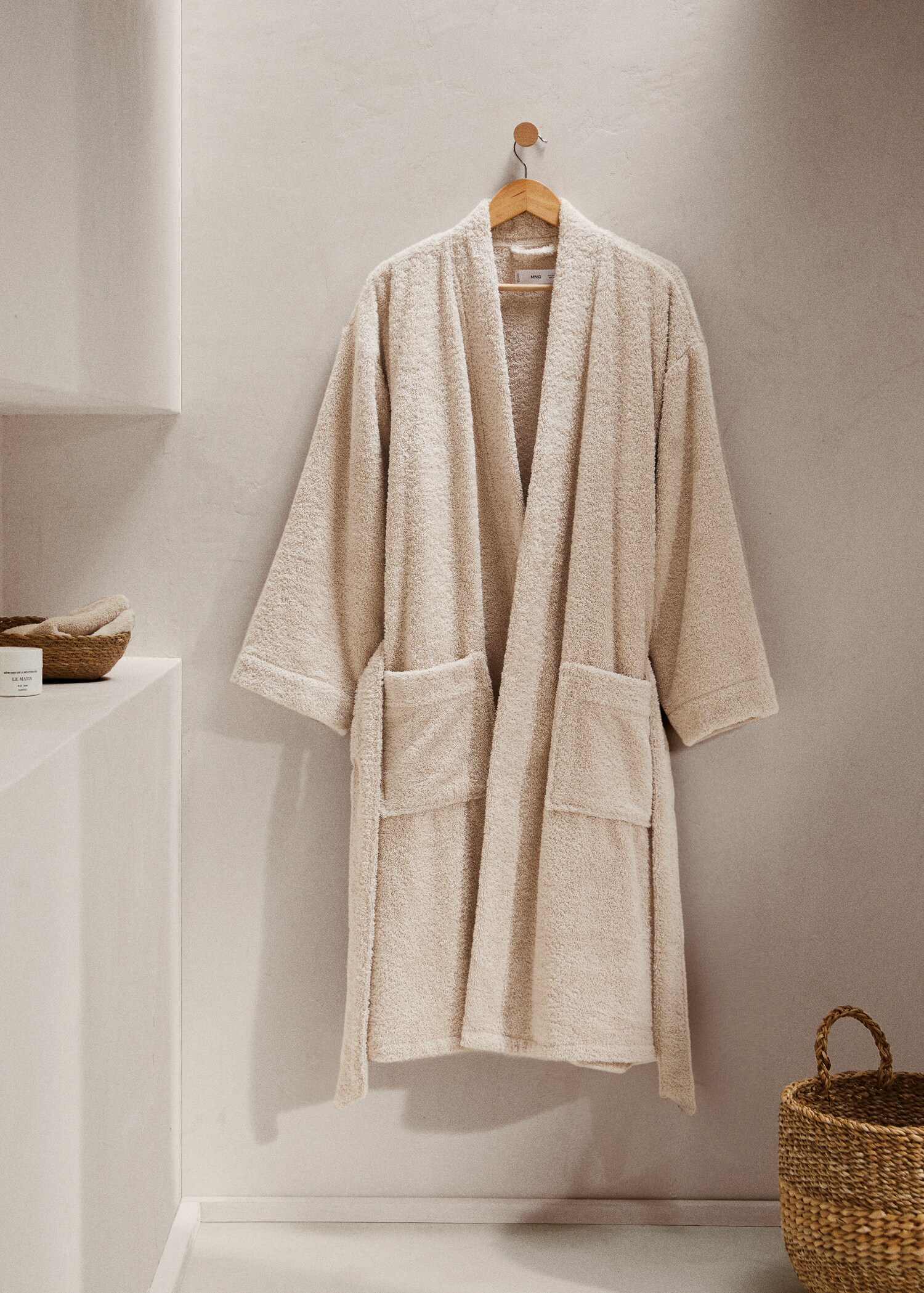 Accappatoio 100% cotone - Piano generale