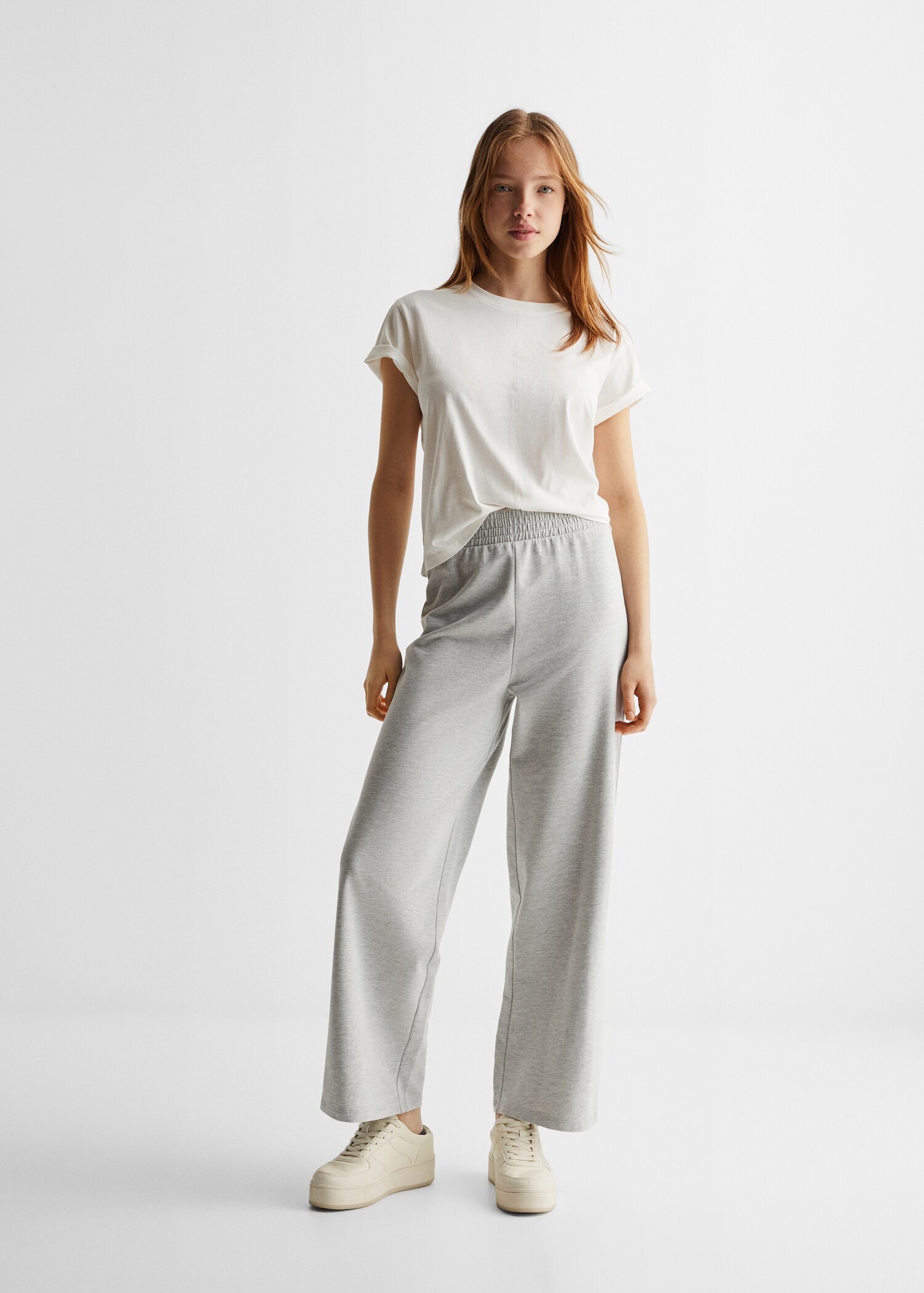 Knit jogger-style trousers - General plane