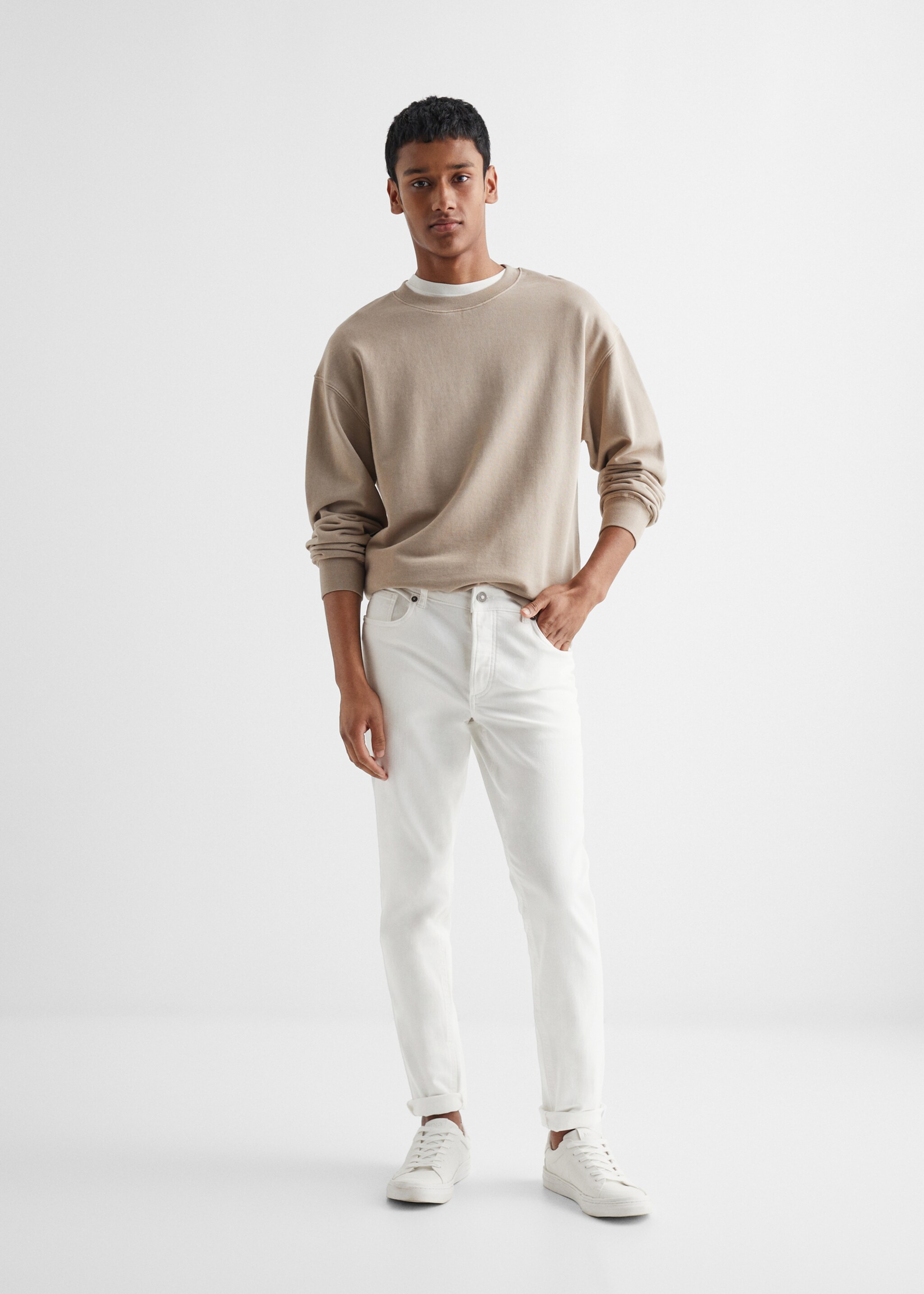 Jeans slim fit knappar - Allmän bild