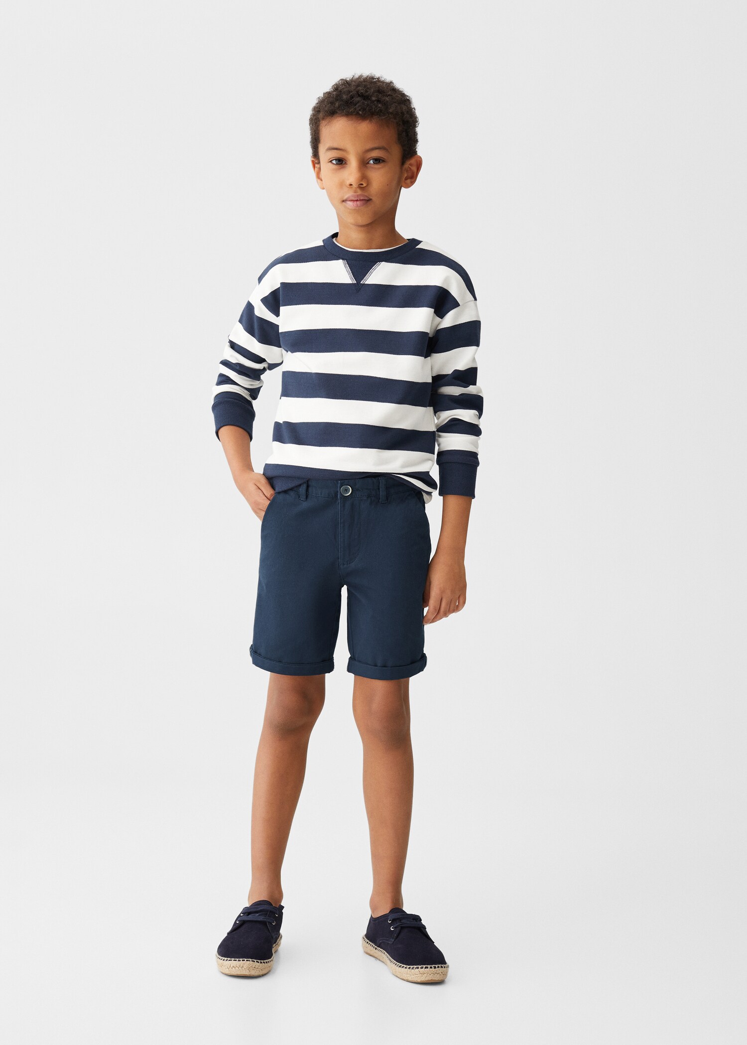 Bermuda style chino - Plan général