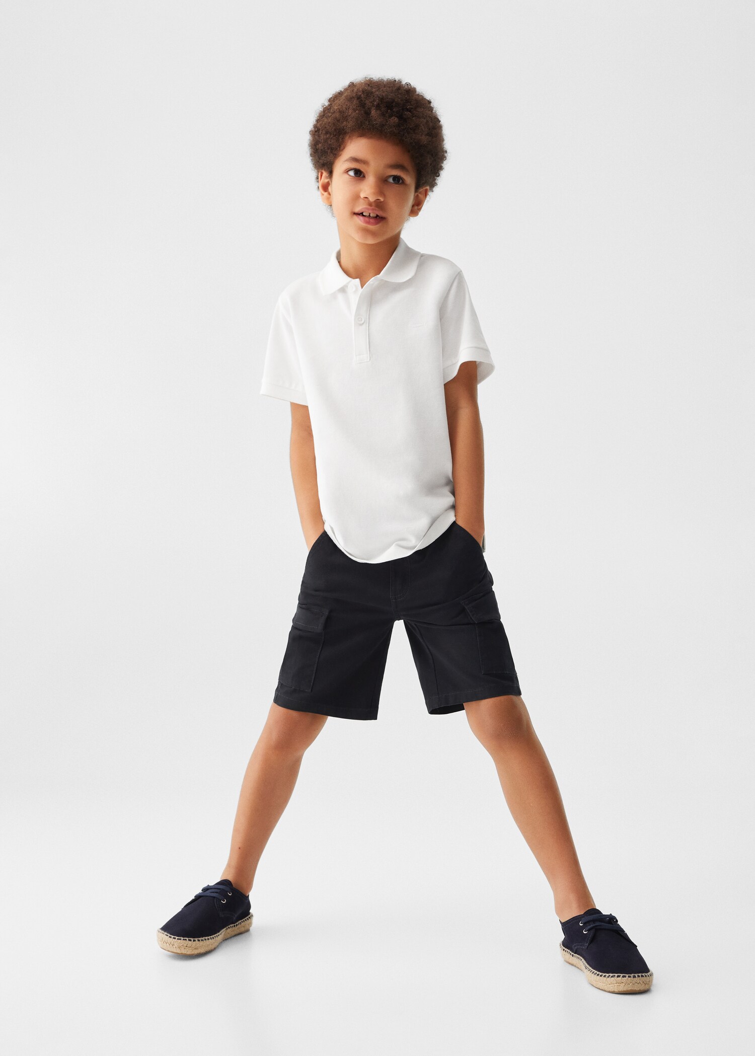 Cargo Bermuda shorts - General plane