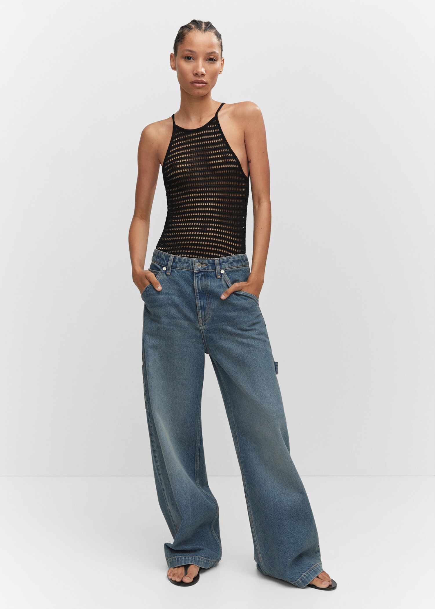 Top punt coll halter - Pla general