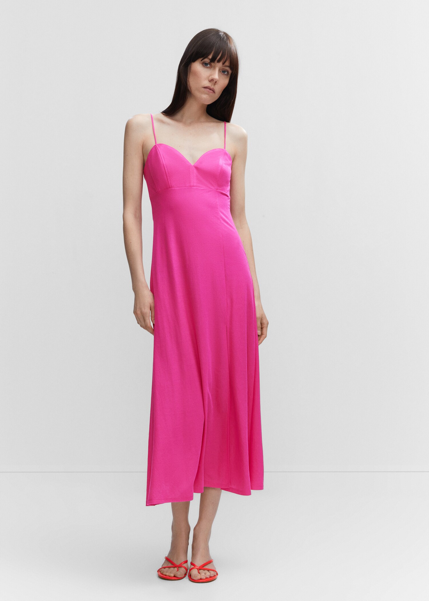 Side-slit dress - General plane