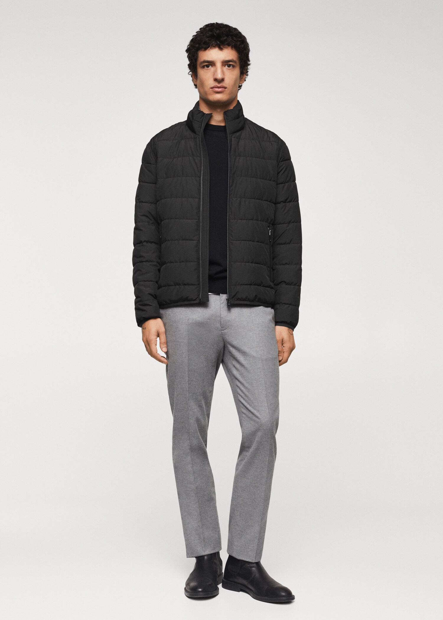 Ultra-light padded jacket - General plane