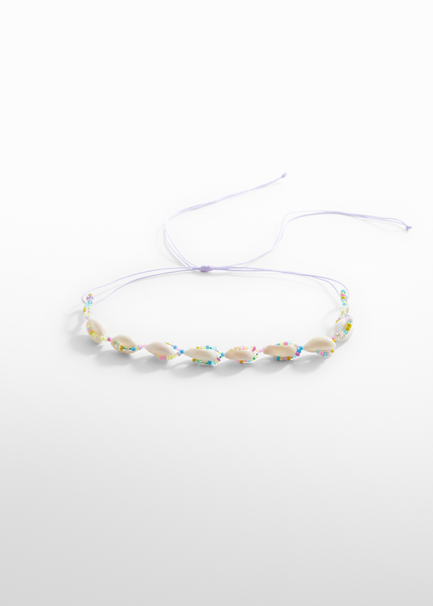 Collier coquillages - Article sans modèle