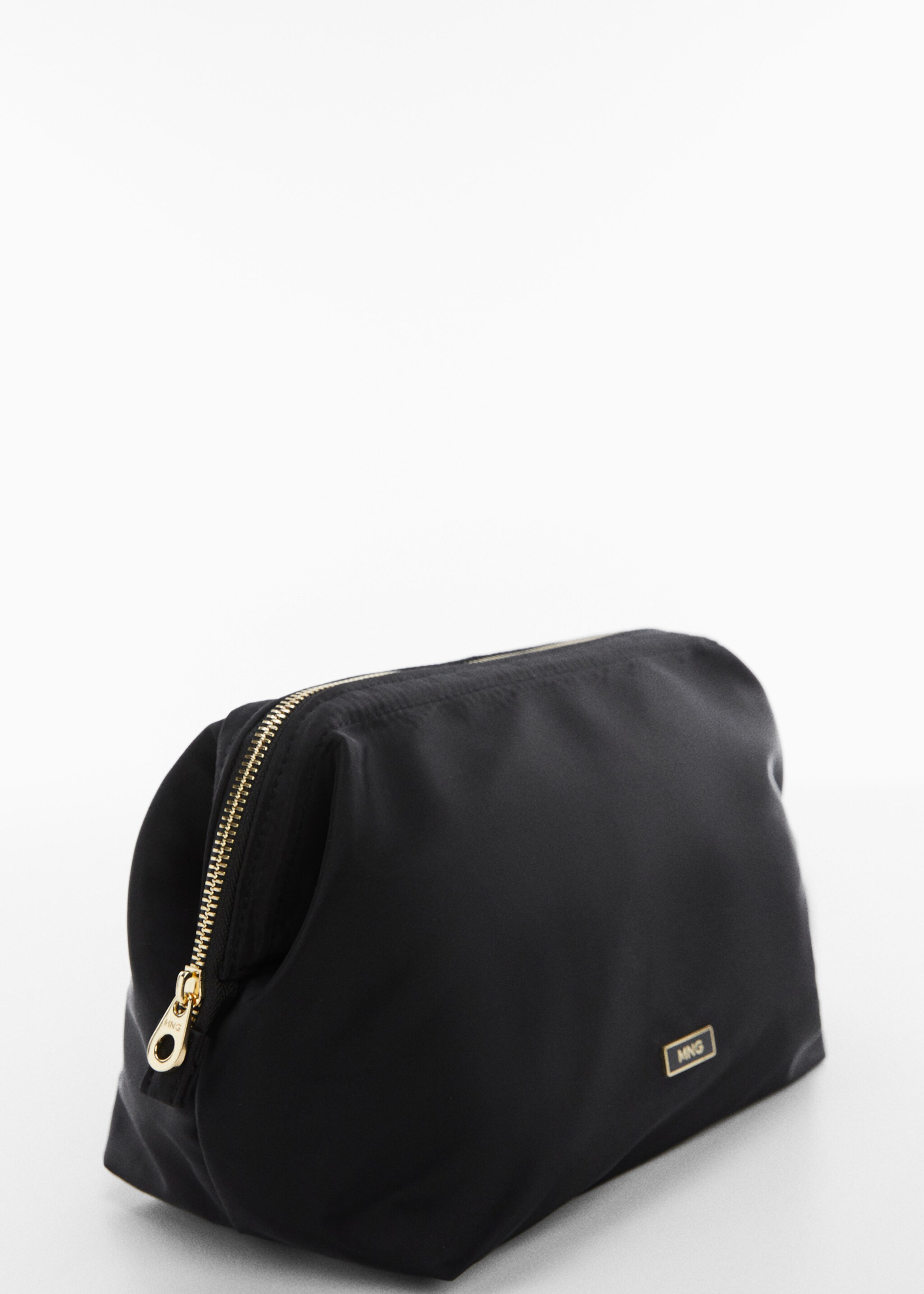 Zipped nylon cosmetics bag - Medium plane
