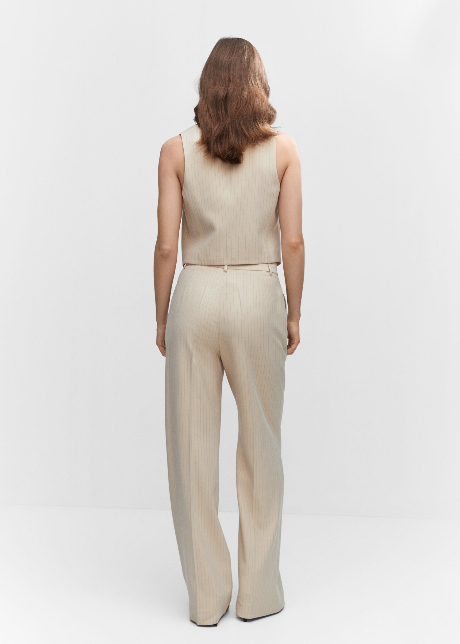 Chalk-stripe trousers - Reverse of the article