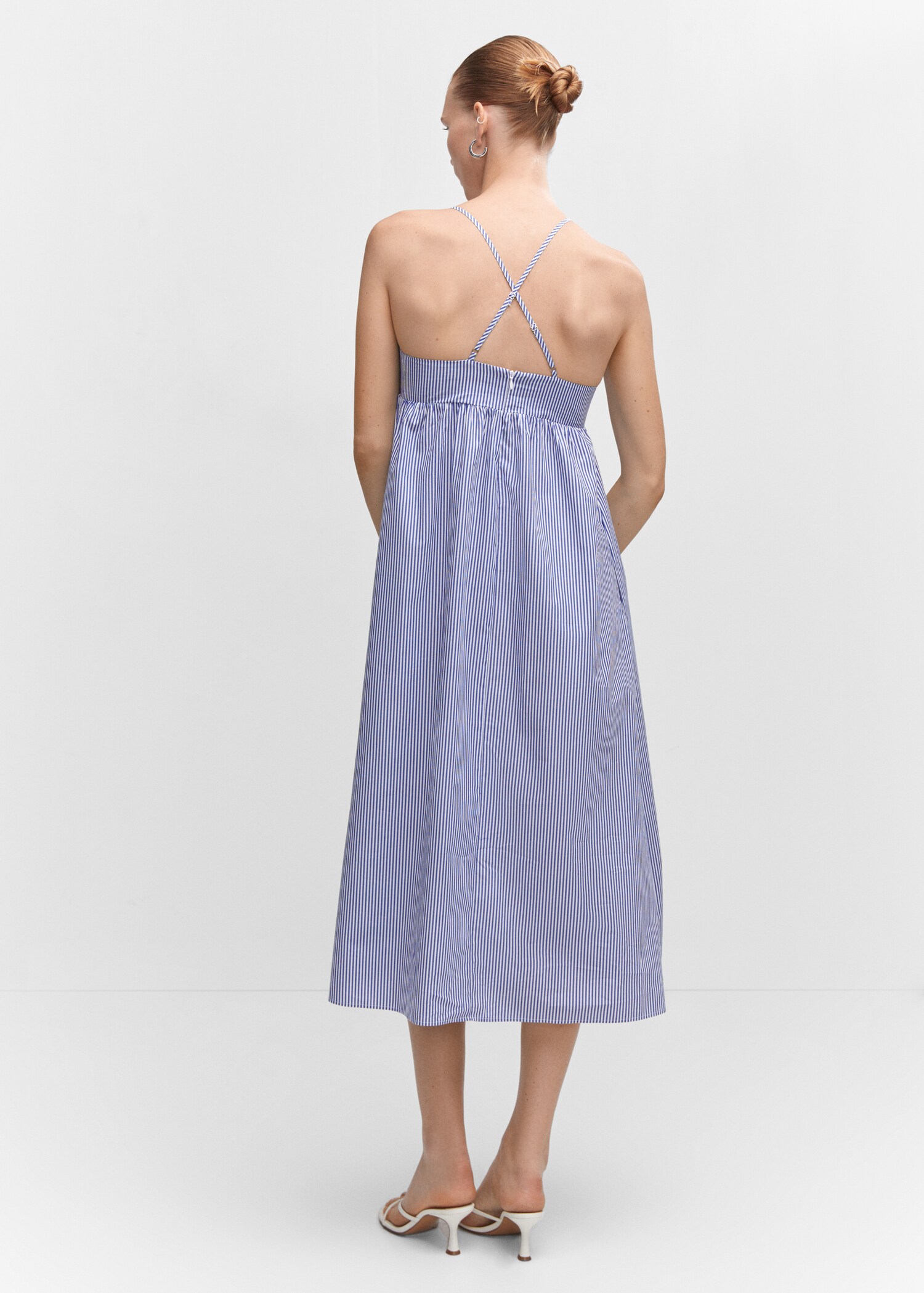 Robe coton dos croisé - Verso de l’article