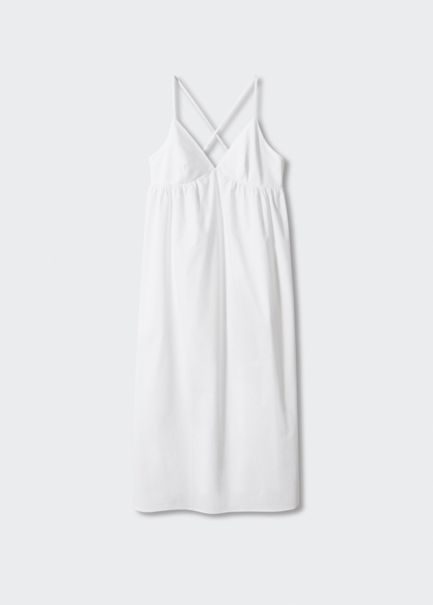 Robe coton dos croisé - Article sans modèle