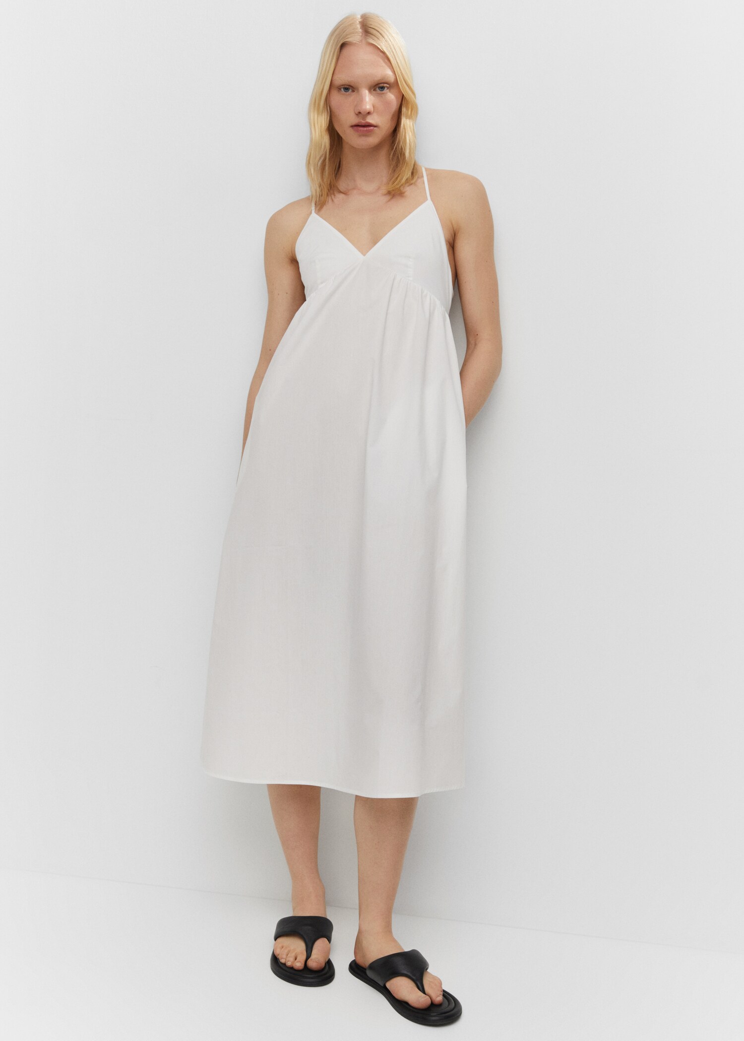 Robe coton dos croisé - Détail de l'article 2