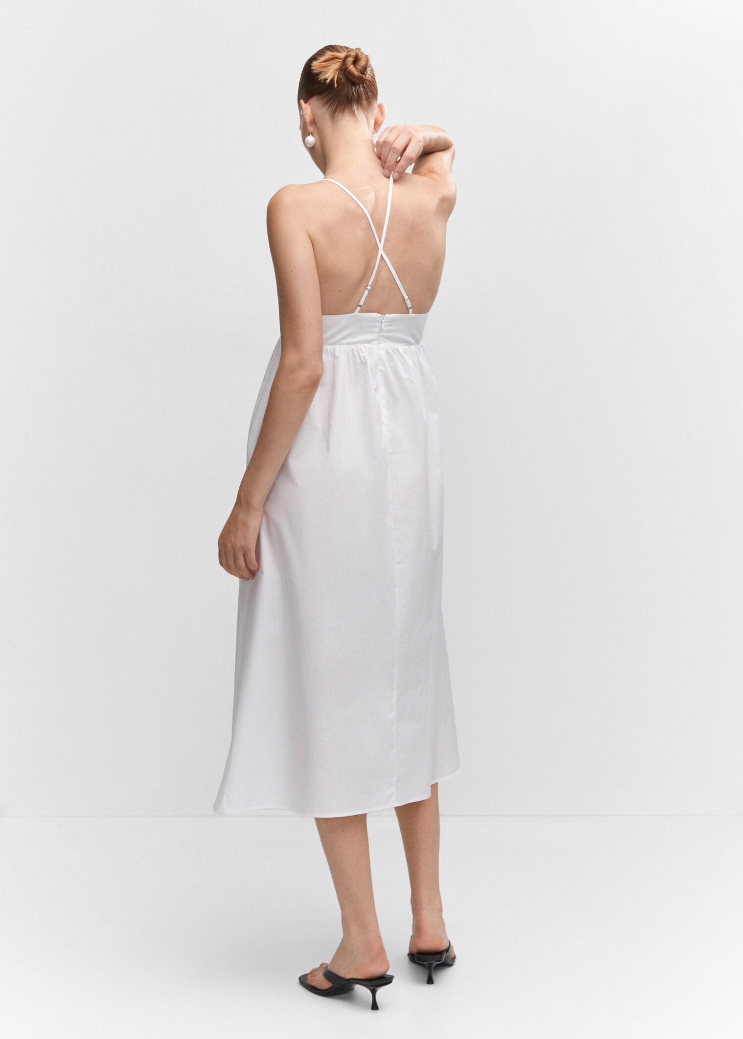 Robe coton dos croisé - Verso de l’article