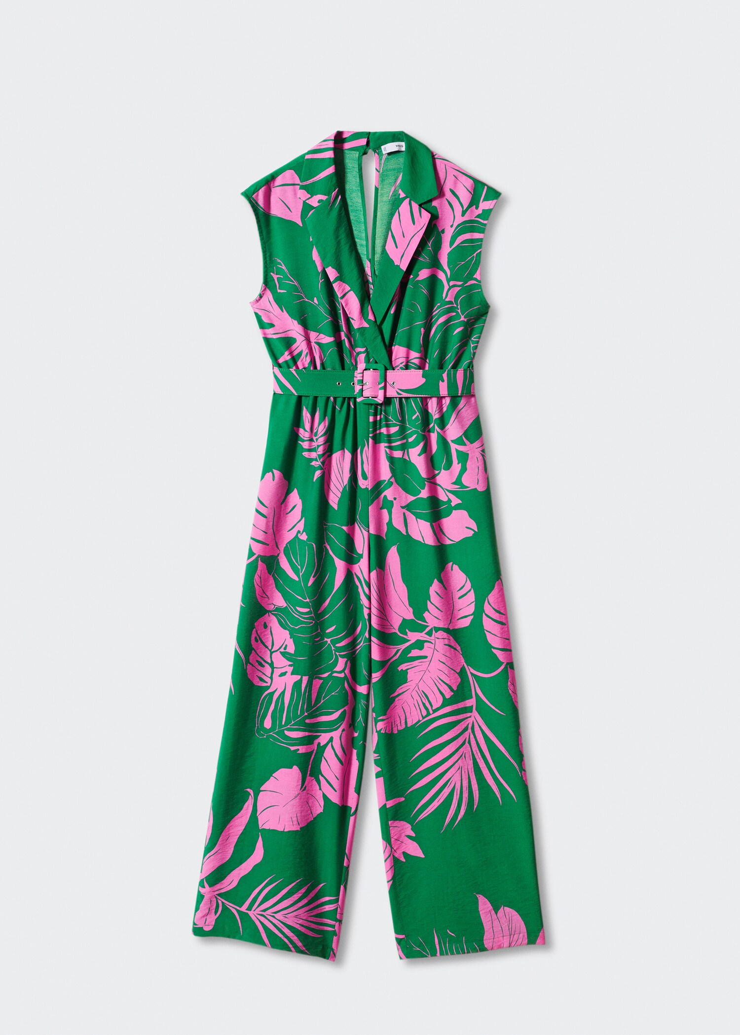 Belt printed jumpsuit - Article without model