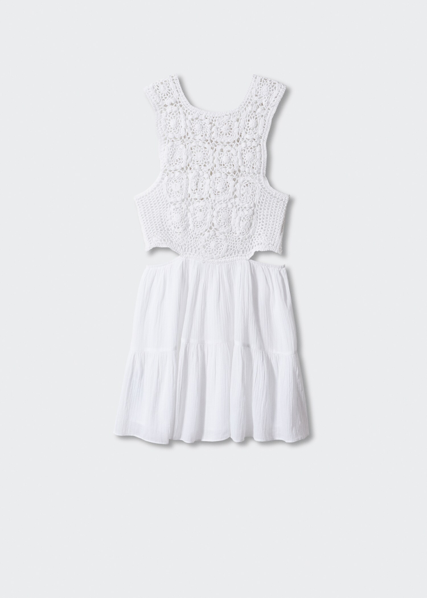 Vestido crochet aberturas - Artículo sin modelo