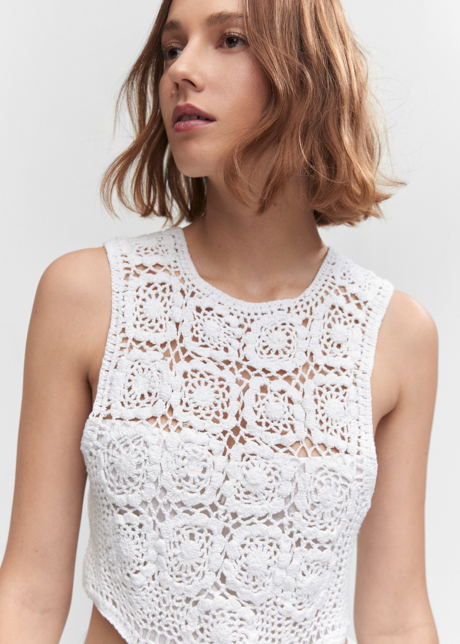 Vestido crochet aberturas - Detalle del artículo 1