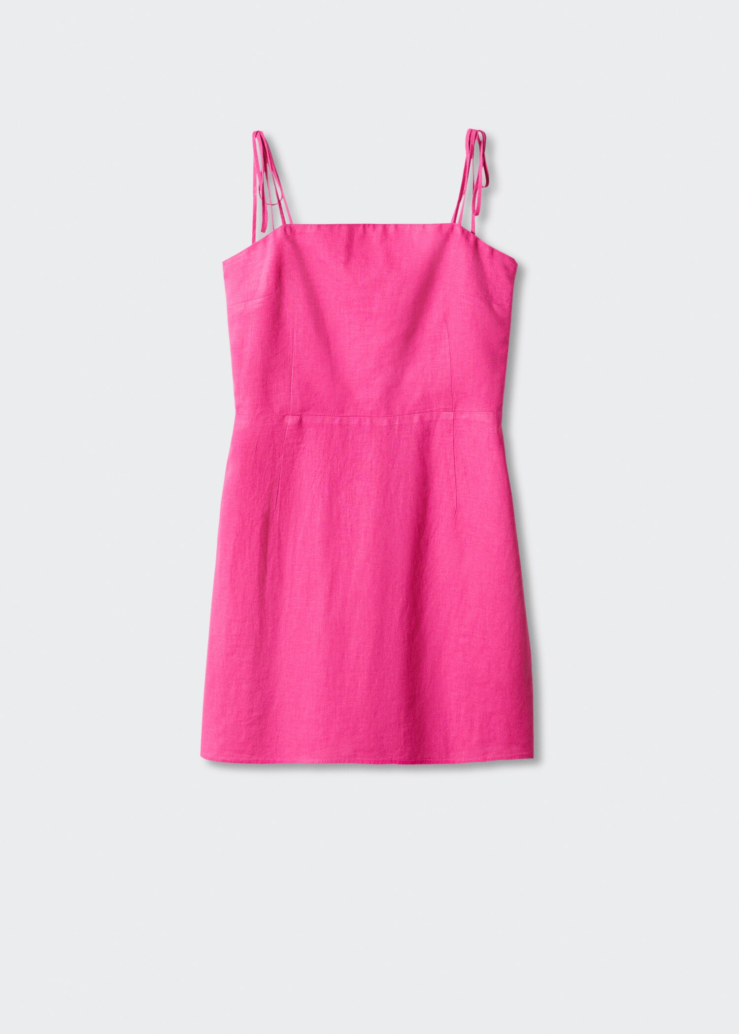 Vestido lino detalle abalorios - Artículo sin modelo