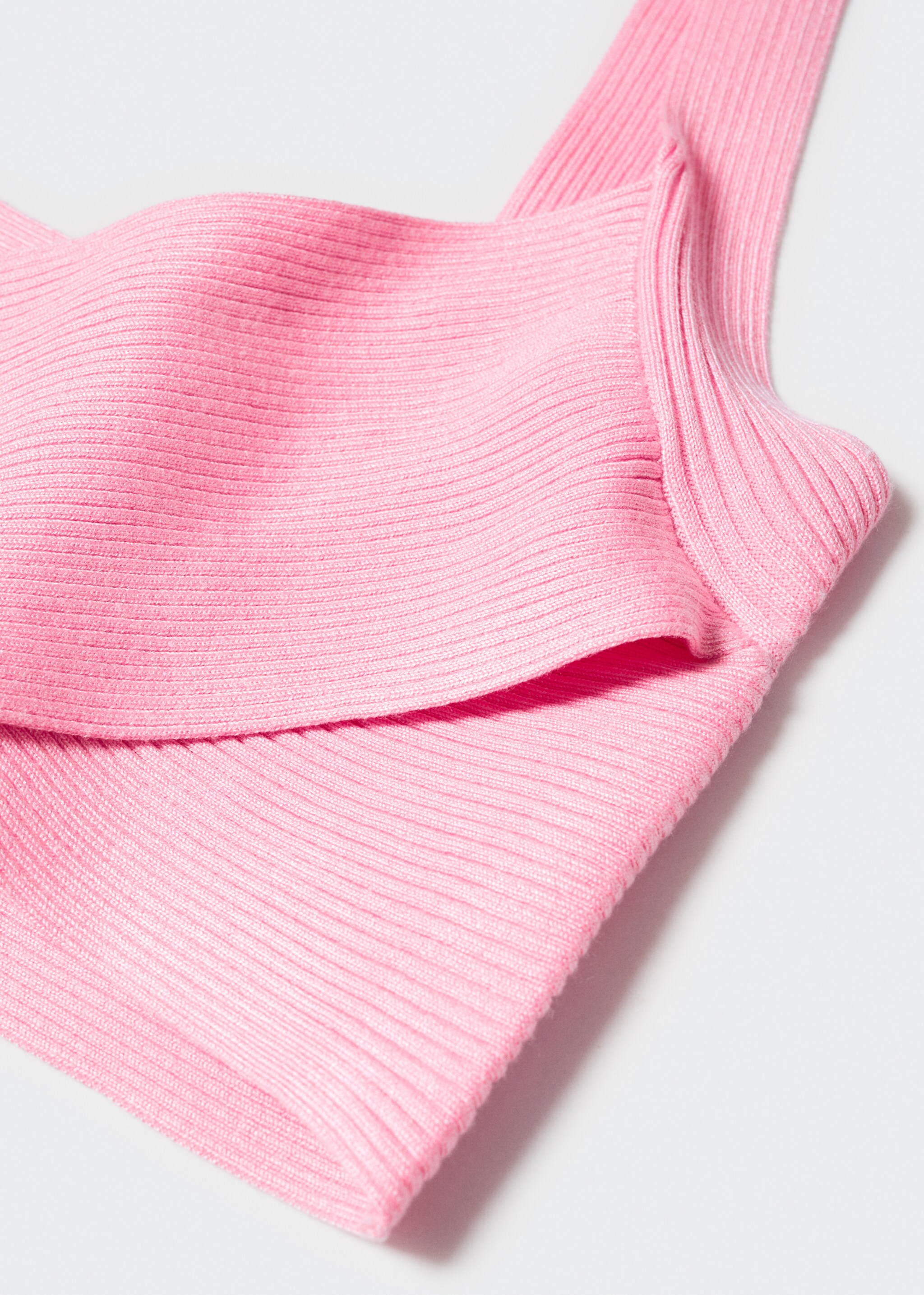 Knitted wrap top - Details of the article 8