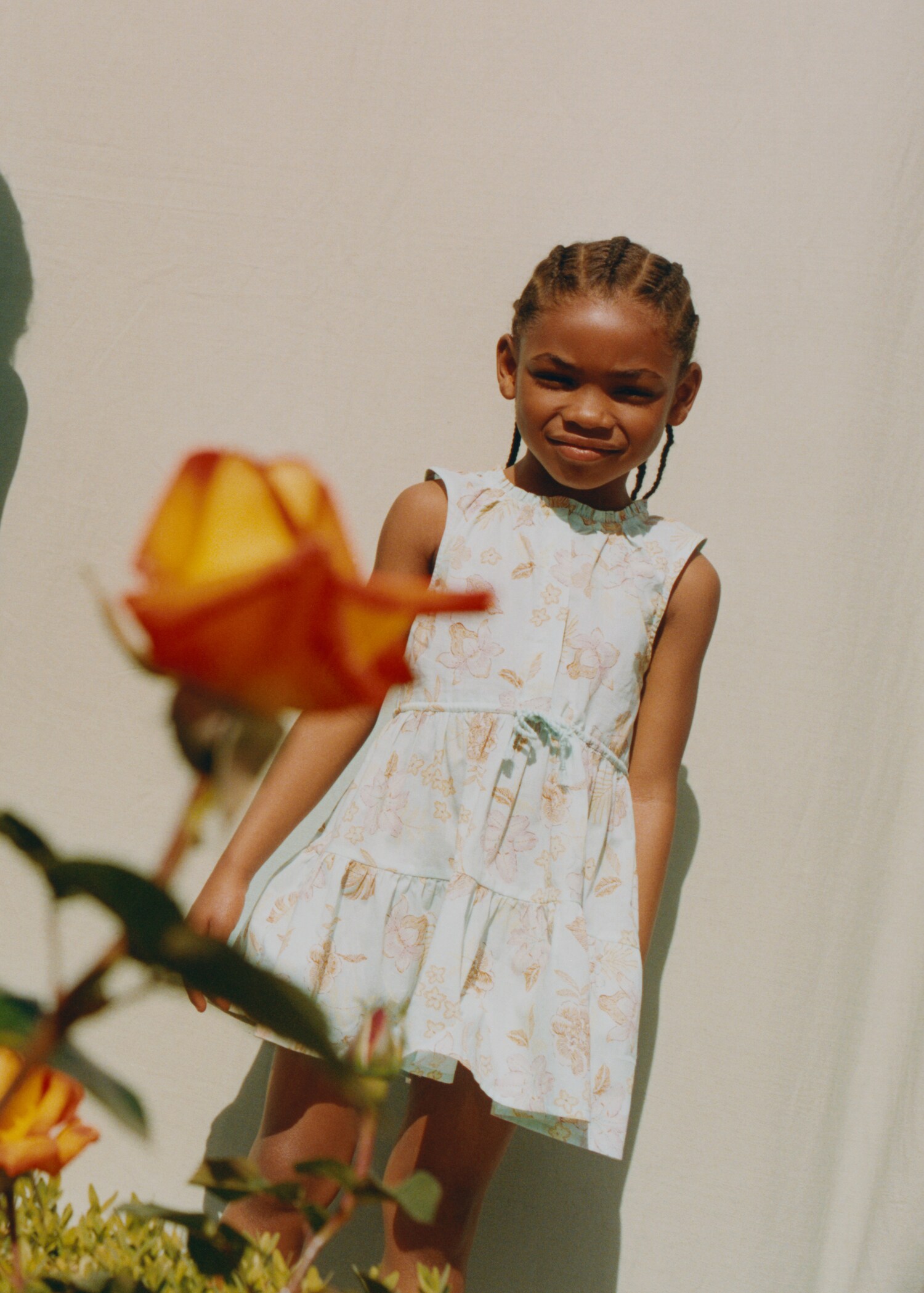 Flowers cotton dress - Details of the article 5