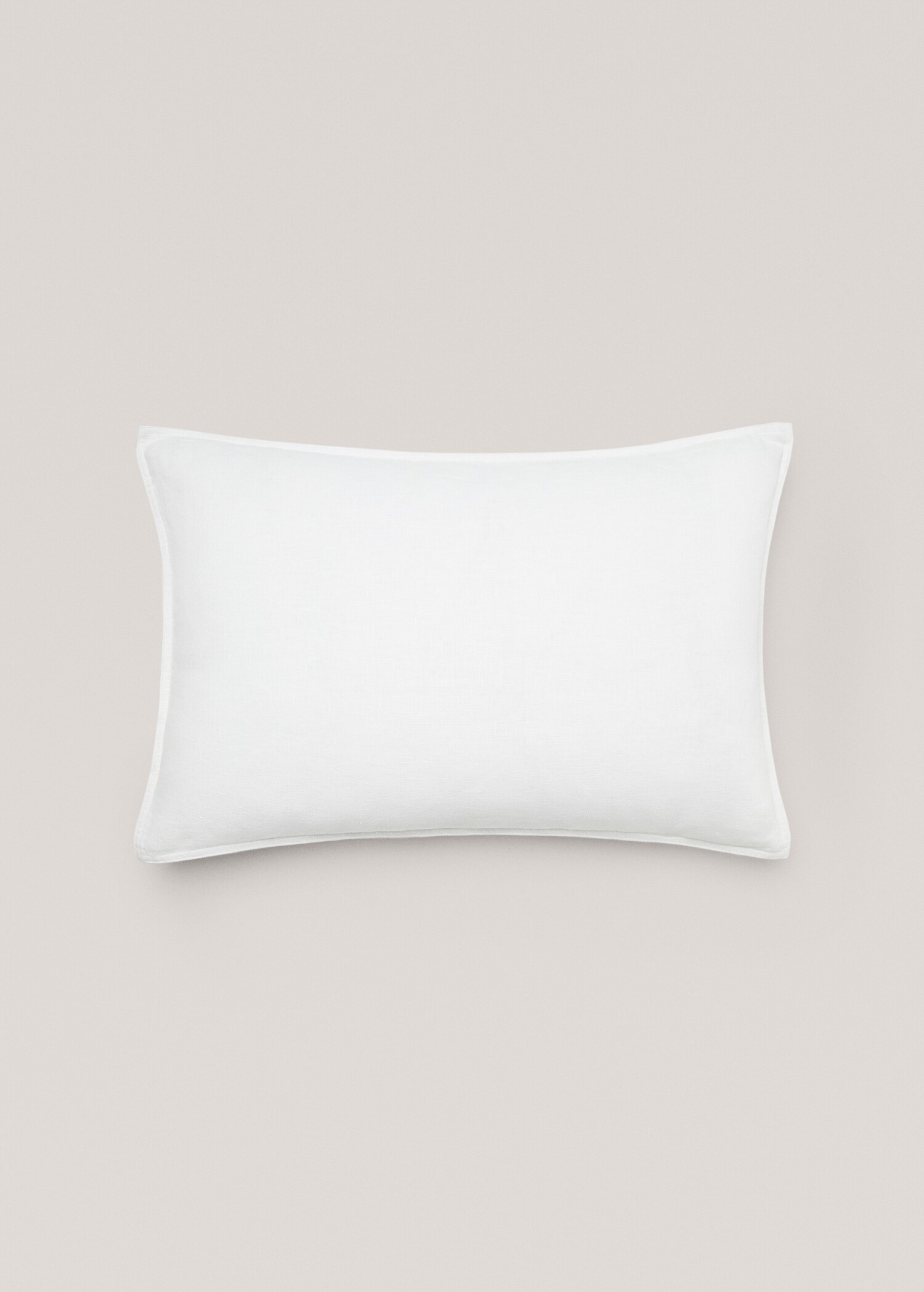 100% linen two-tone cushion case 40x60cm - Details of the article 1