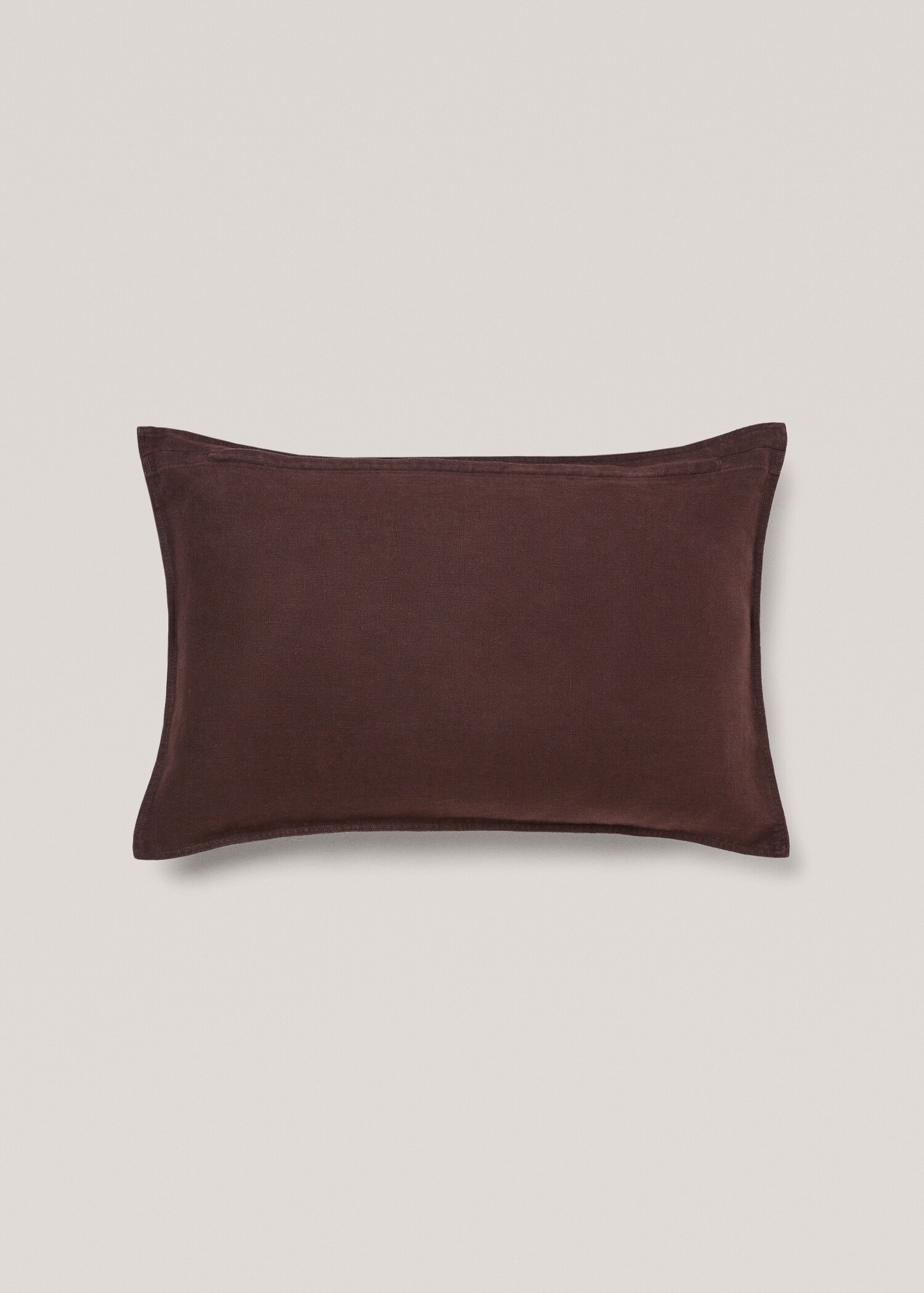 Housse de coussin 100 % lin bicolore 40x60 cm - Détail de l'article 1