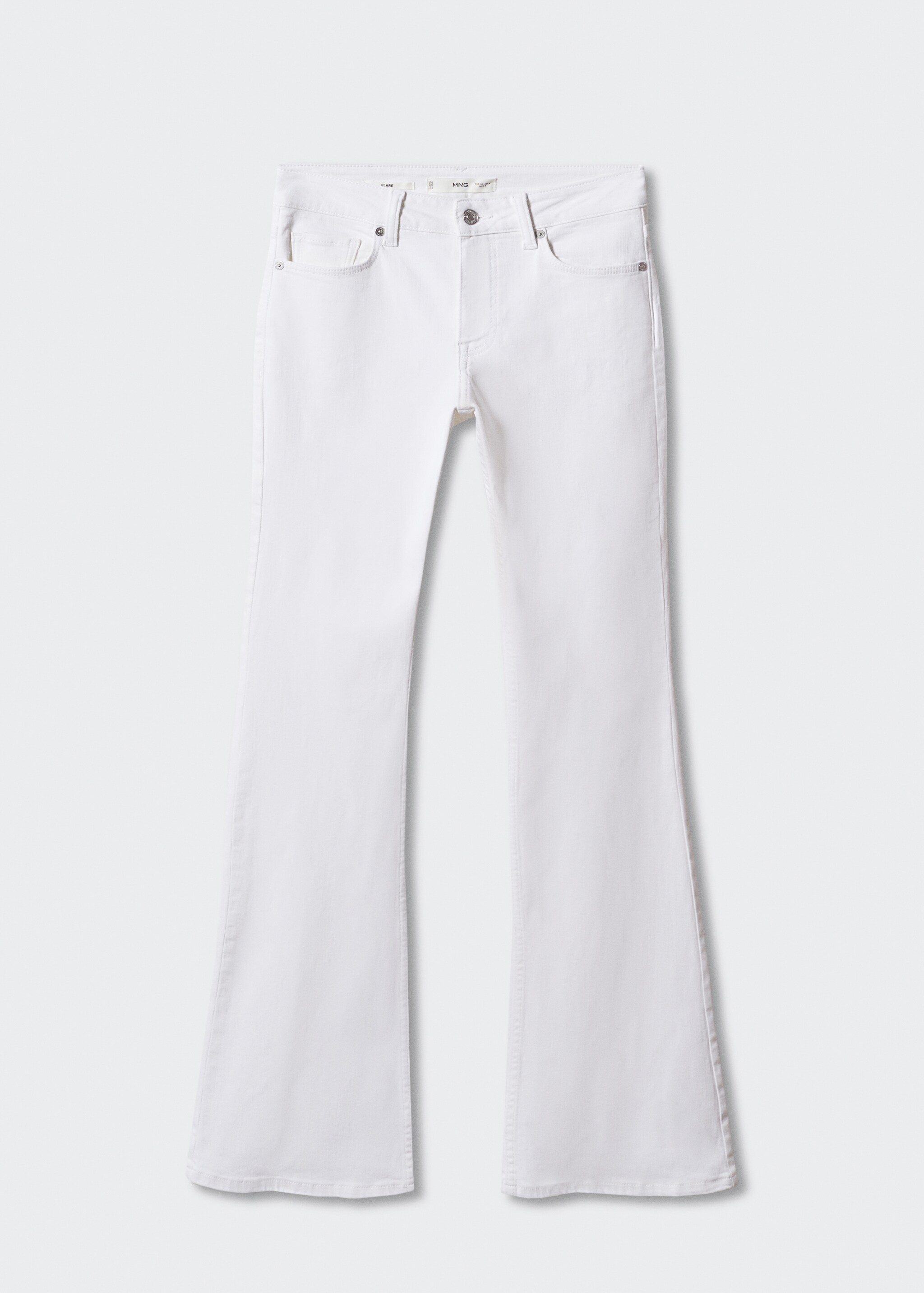 Flared-Jeans mit mittlerer Bundhöhe - Artikel ohne Model