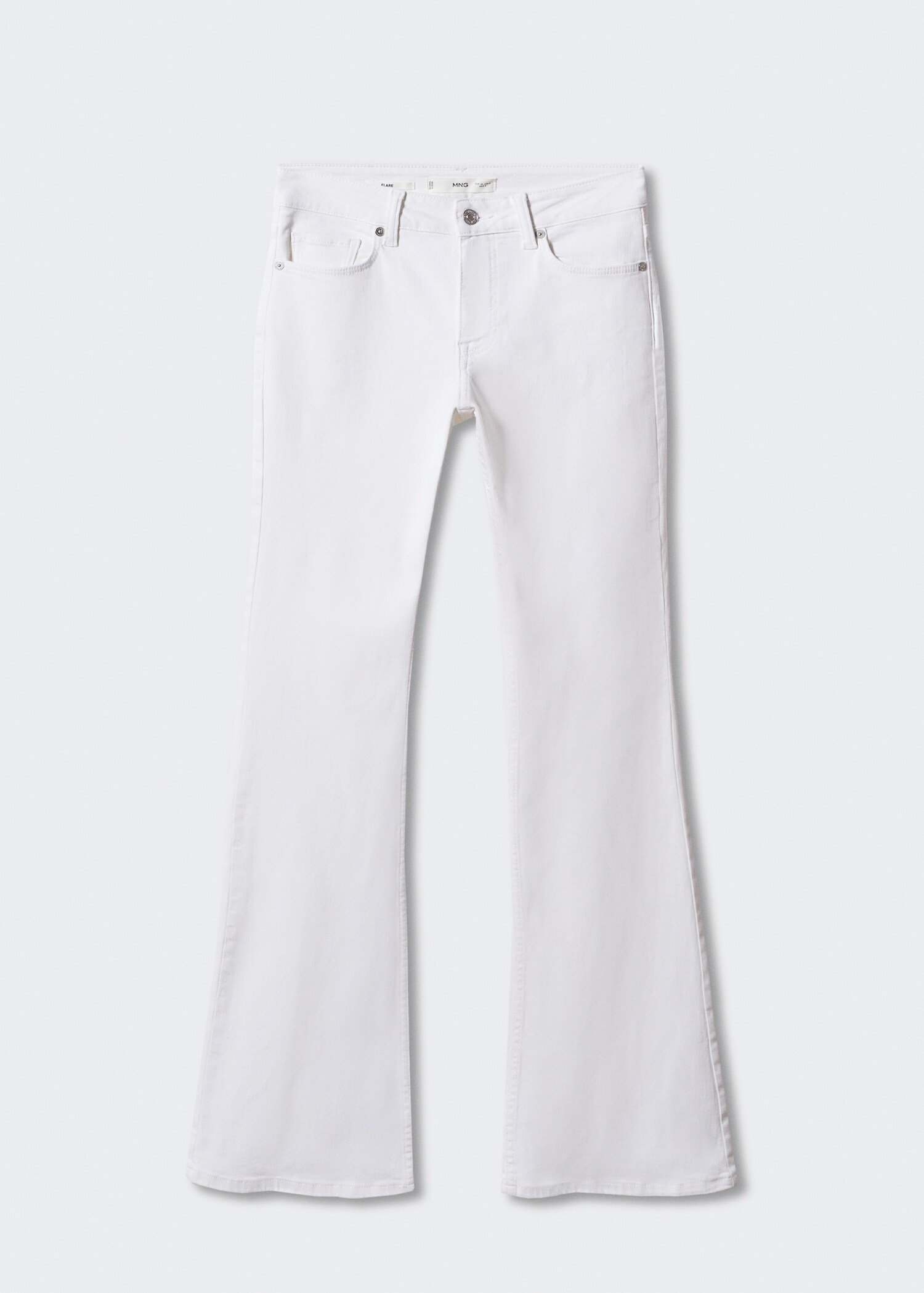 Medium-rise flared jeans - Article without model