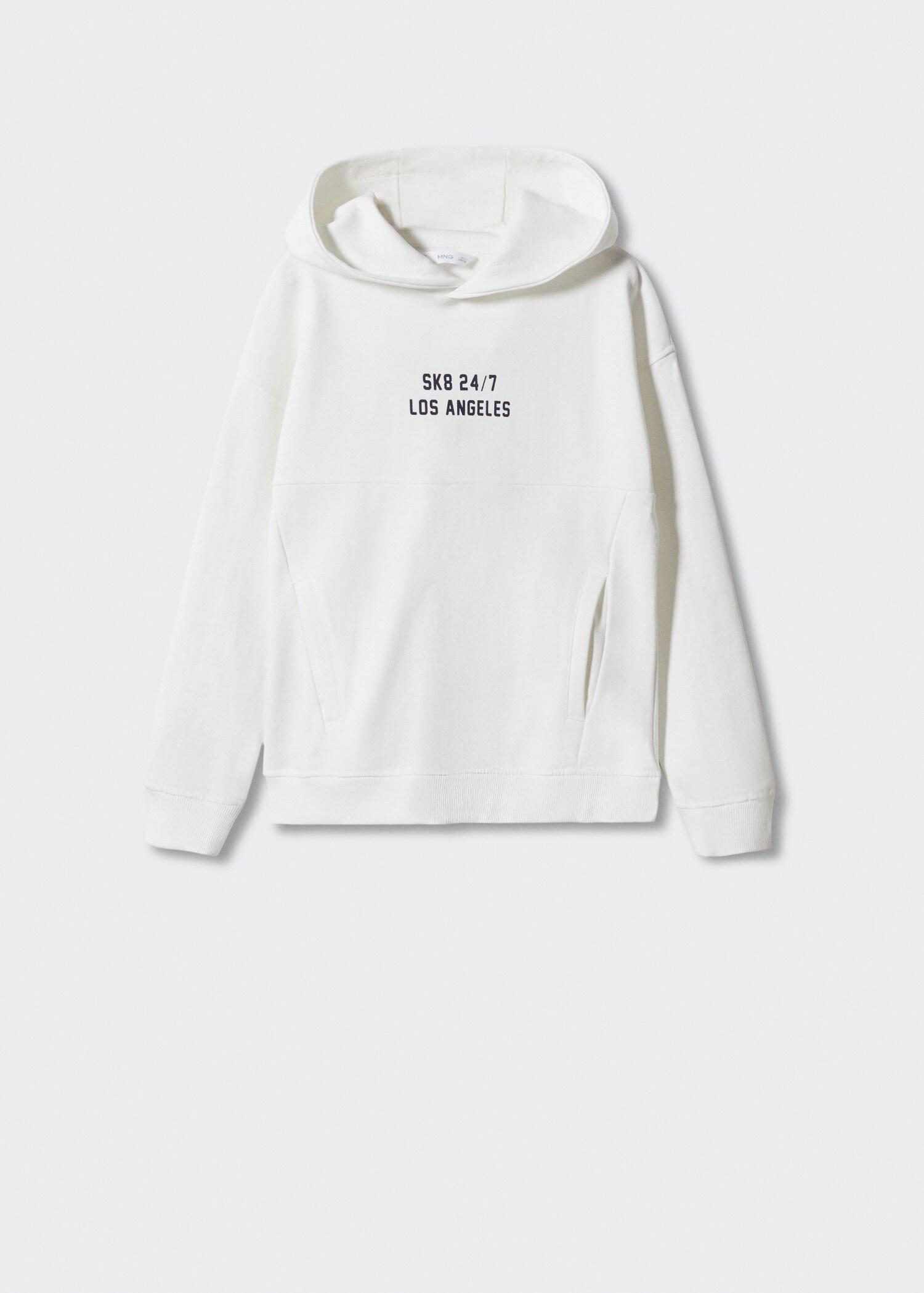 Bedrukt katoenen sweatshirt - Artikel zonder model