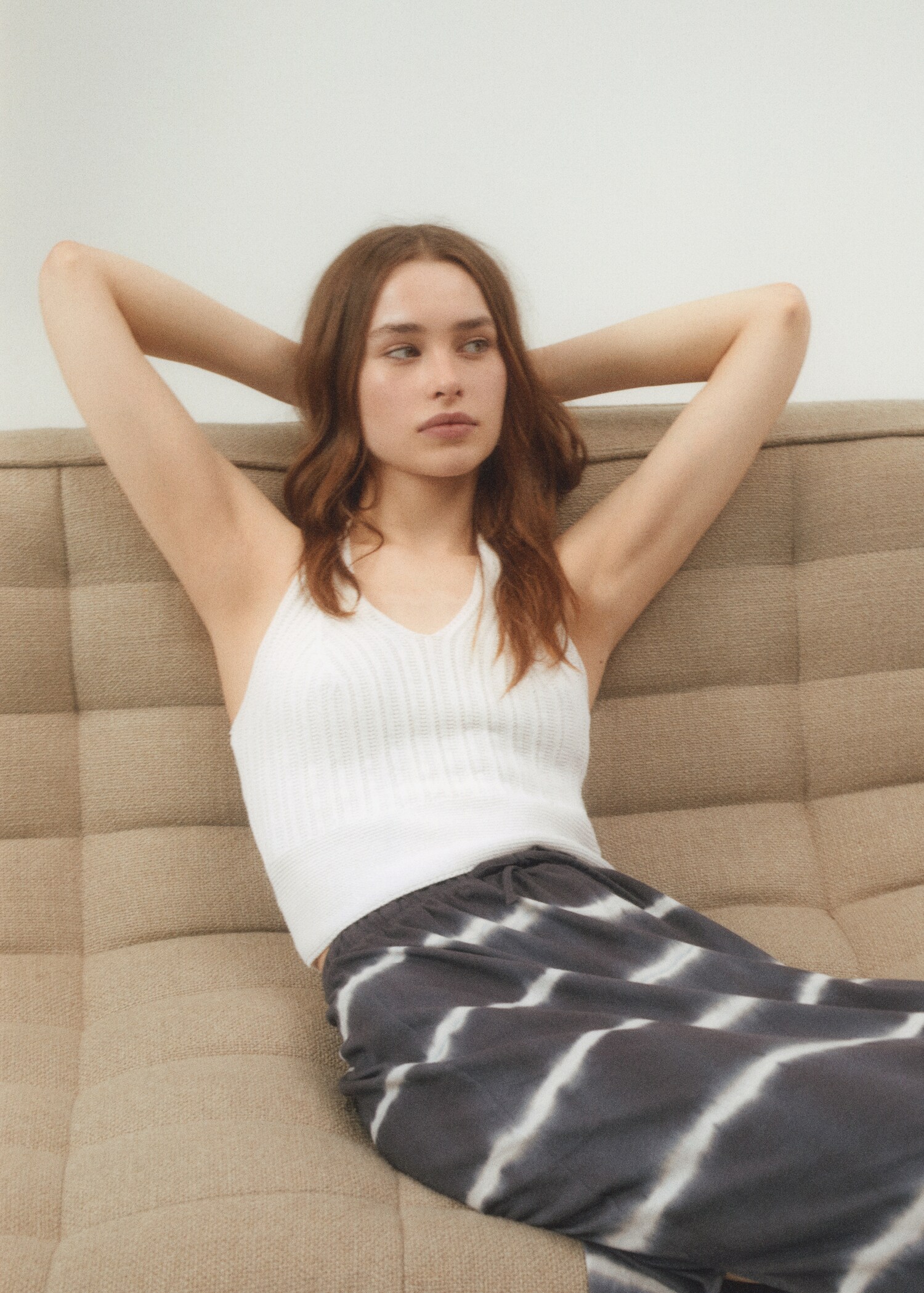 Ribbed crop top - Details of the article 6
