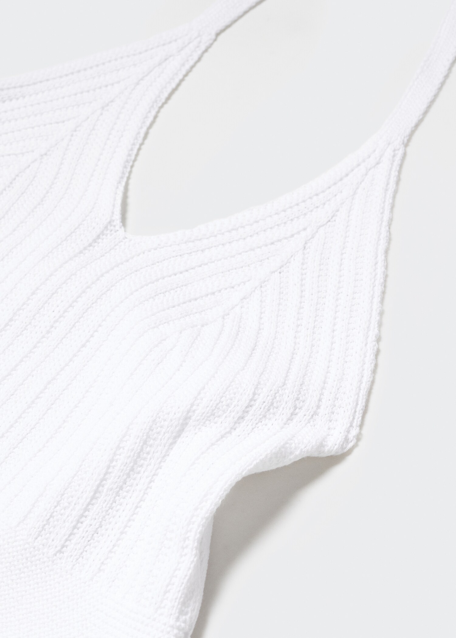Ribbed crop top - Details of the article 8