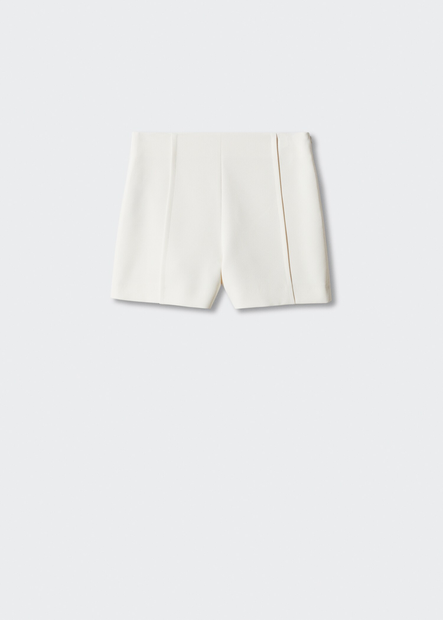 Raka shorts hög midja - Artikel utan modell