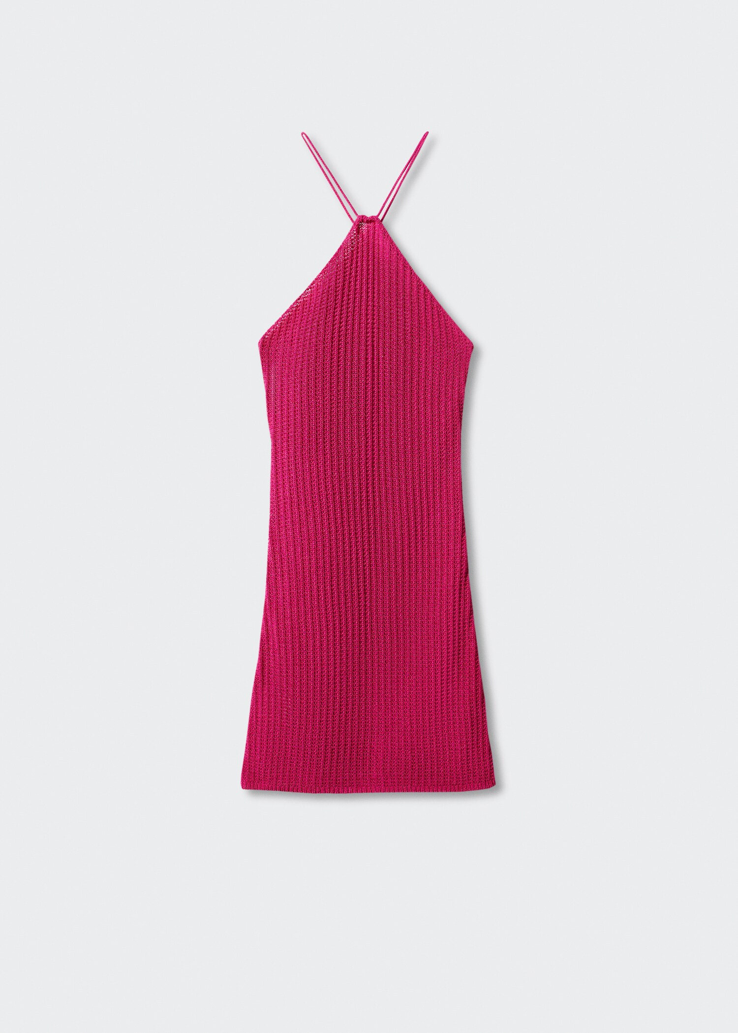 Neckholder-Kleid in Häkel-Optik - Artikel ohne Model