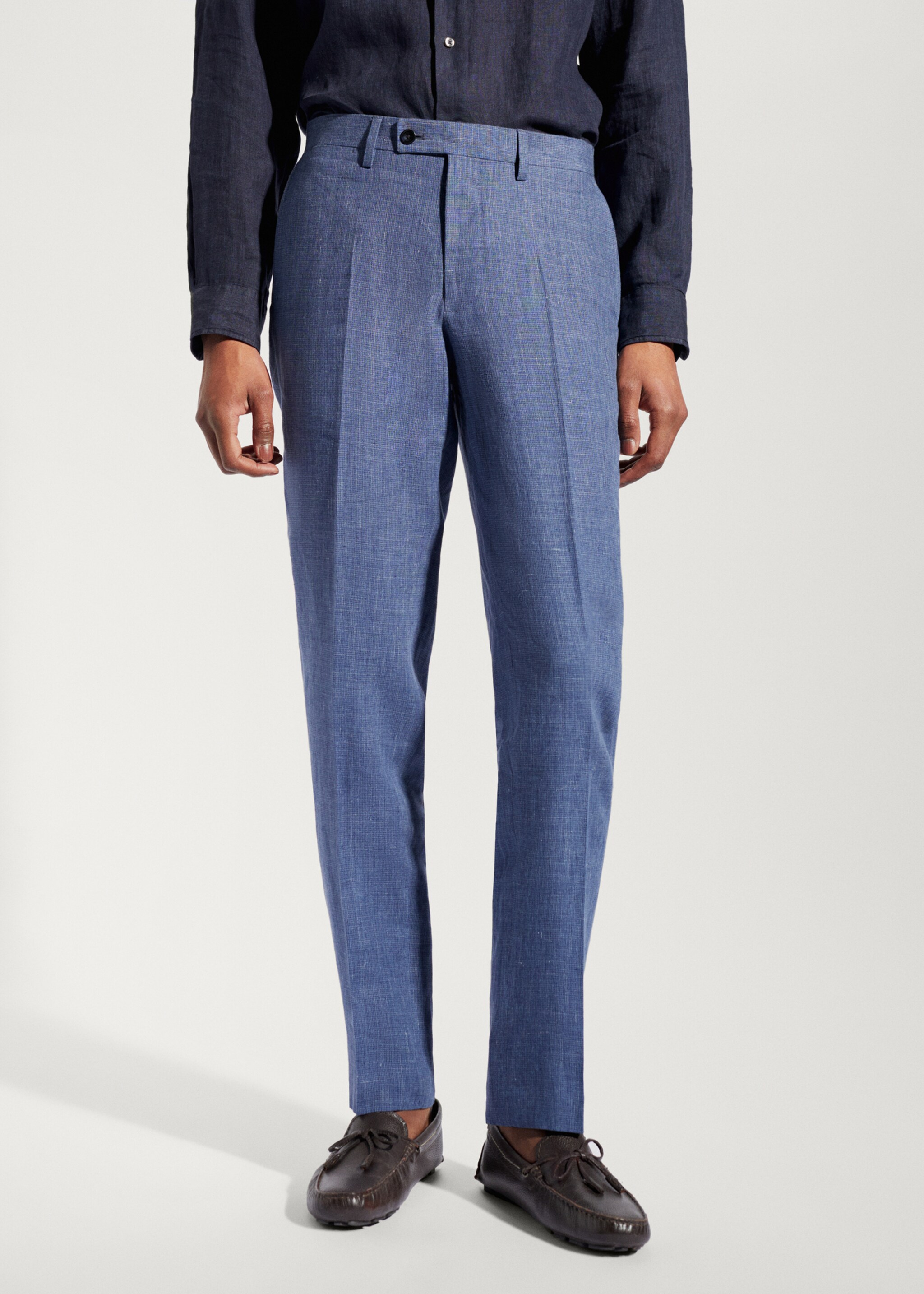 100% linen suit pants - Medium plane