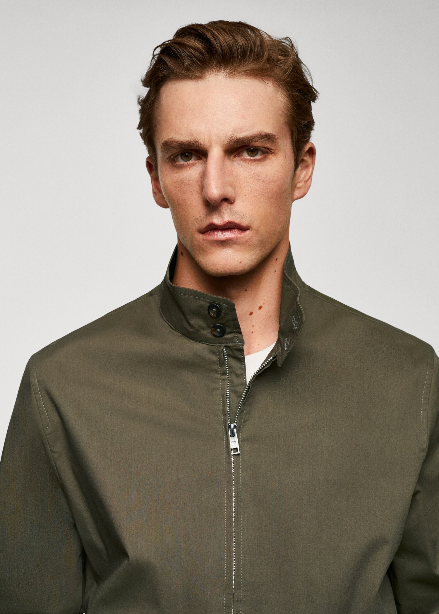 Lightweight fabric bomber jacket - Details of the article 1