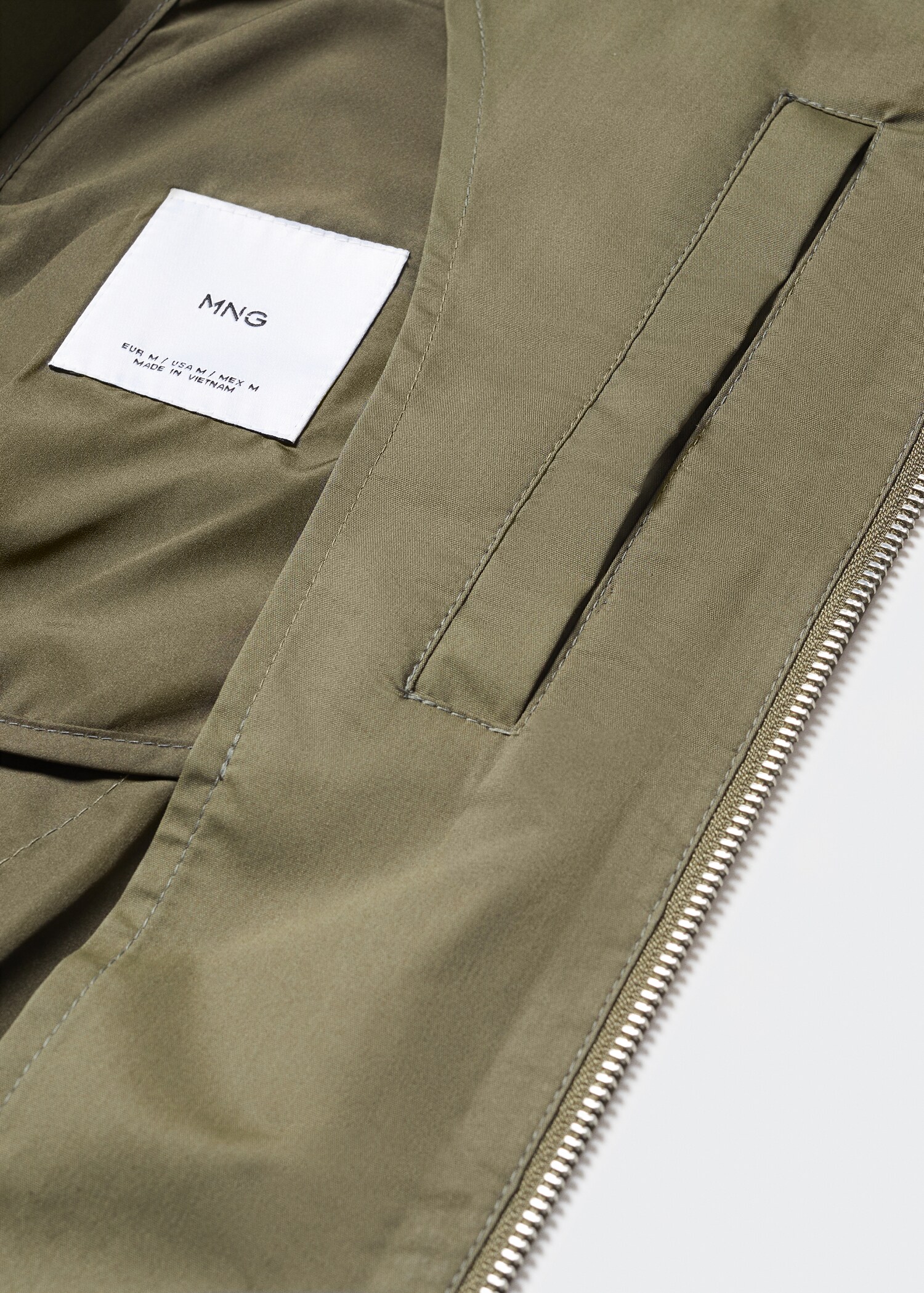 Lightweight fabric bomber jacket - Details of the article 8