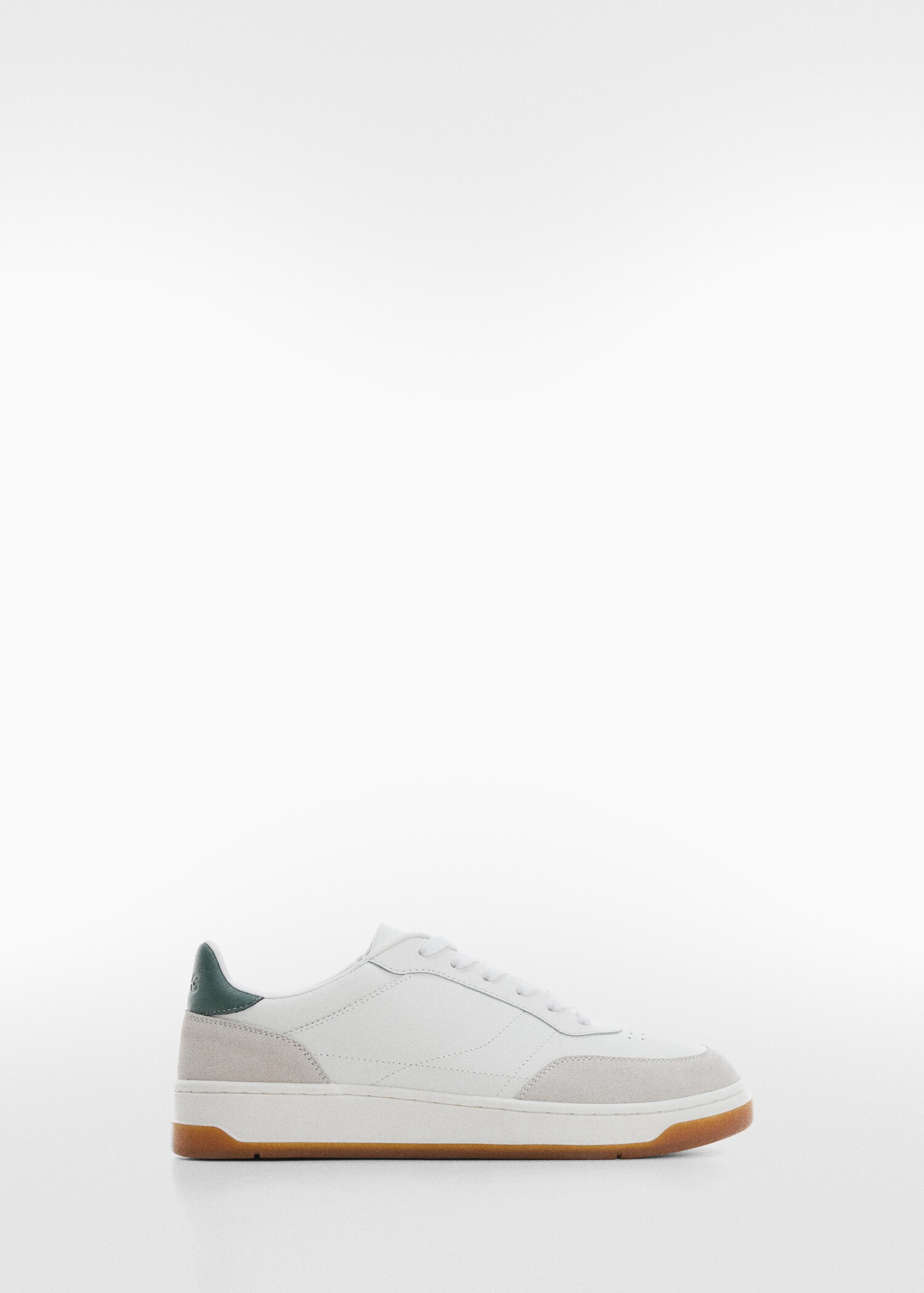 Leather mixed sneakers - Article without model