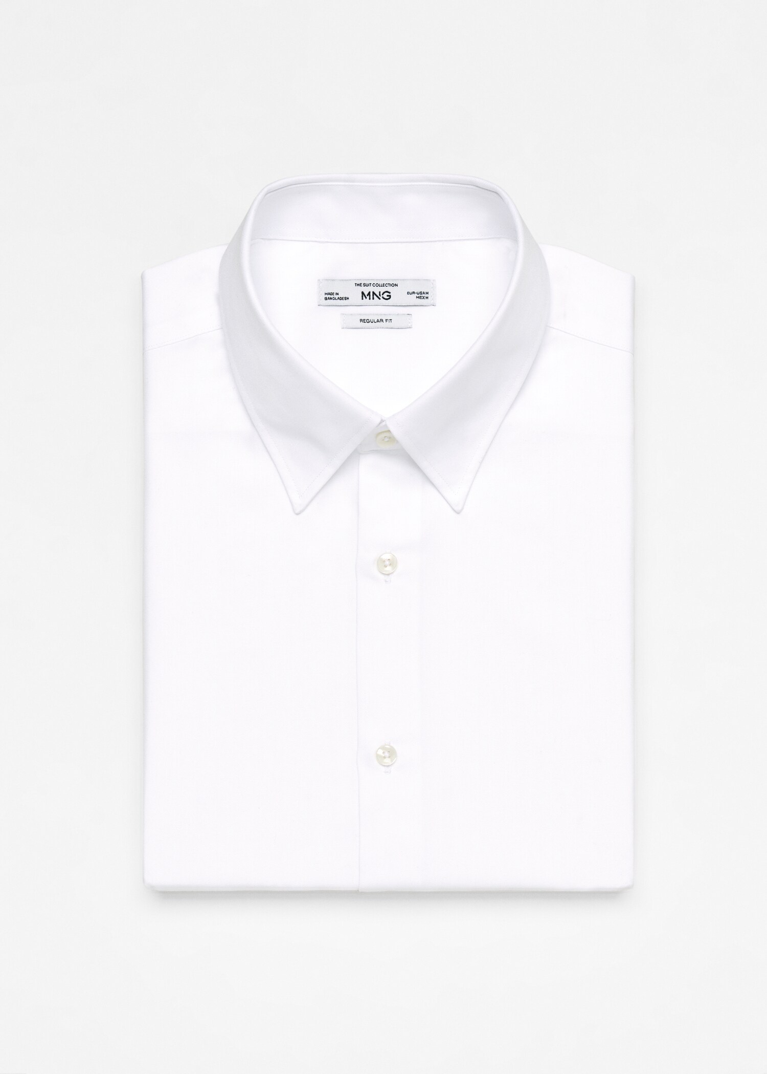 Camisa traje regular fit estructura - Detalle del artículo 0