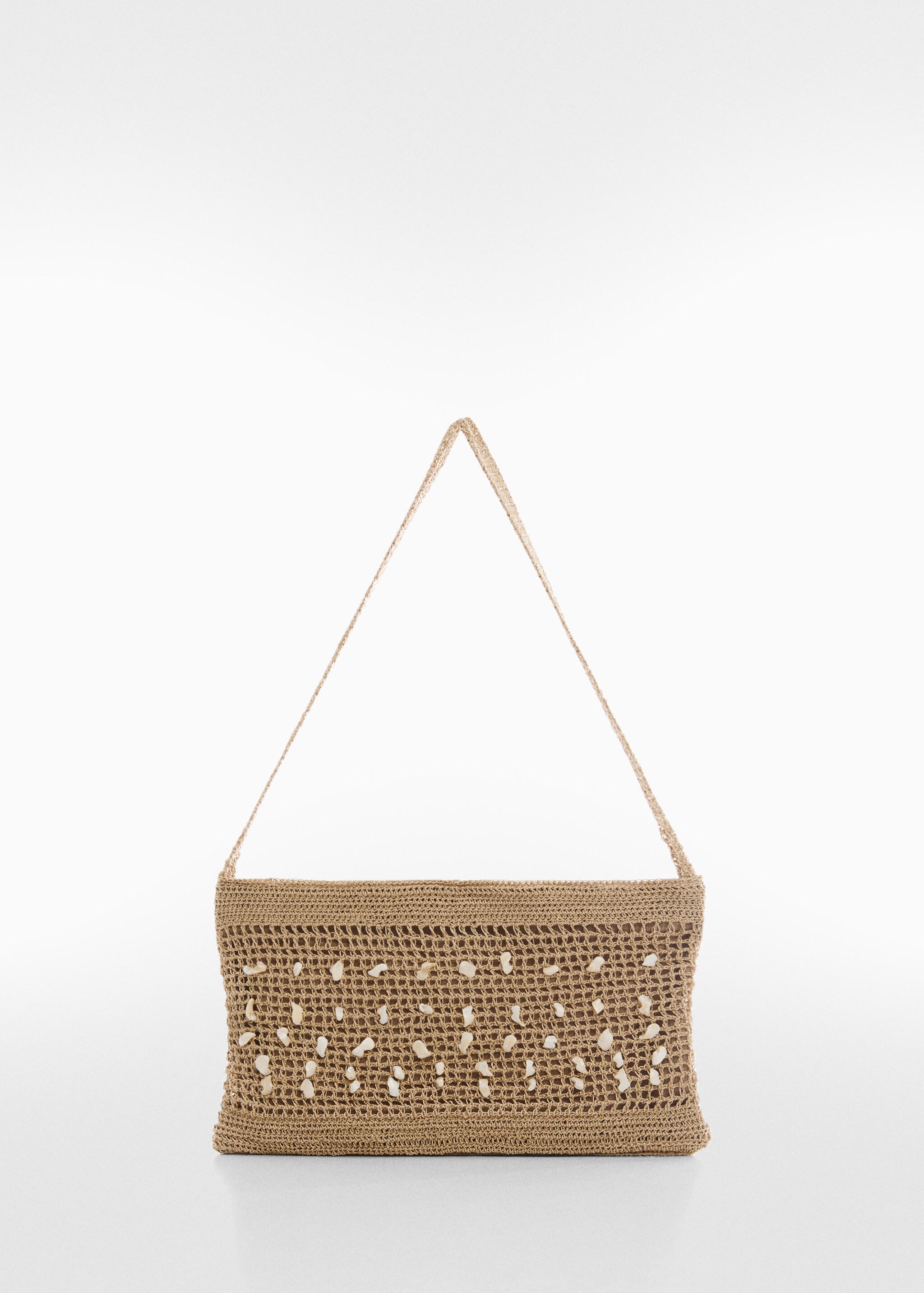 Crochet bag with shell detail - Article without model