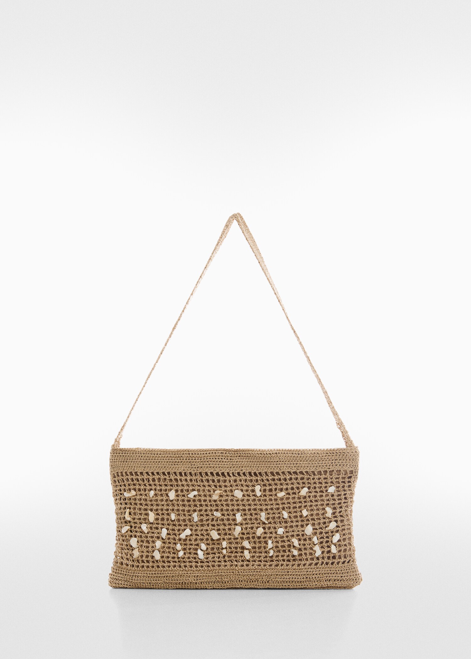 Crochet bag with shell detail - Article without model
