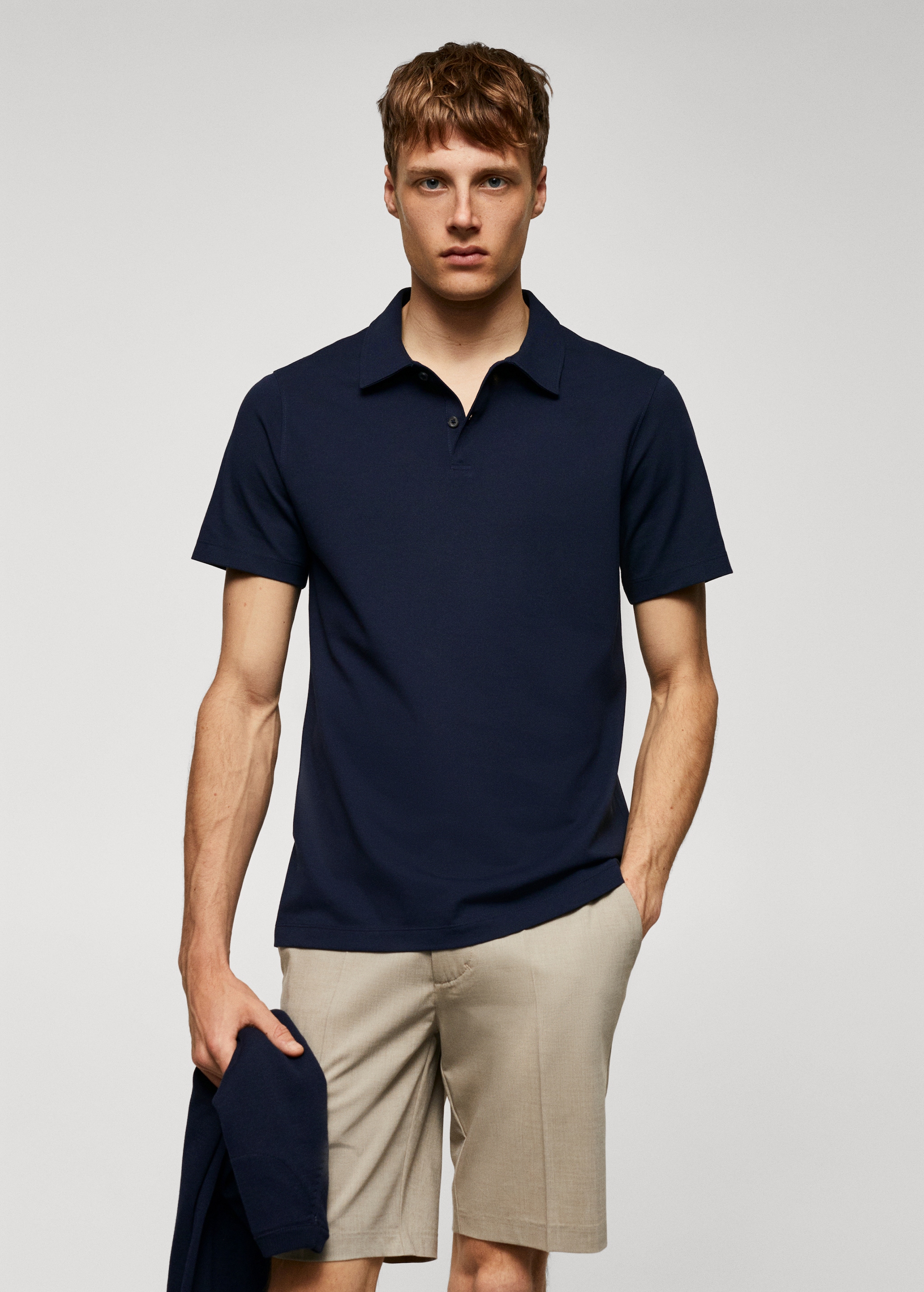HOT Cotton Polo Polo Xs Slim Fit Slim-fit Cotton Piqué Textured