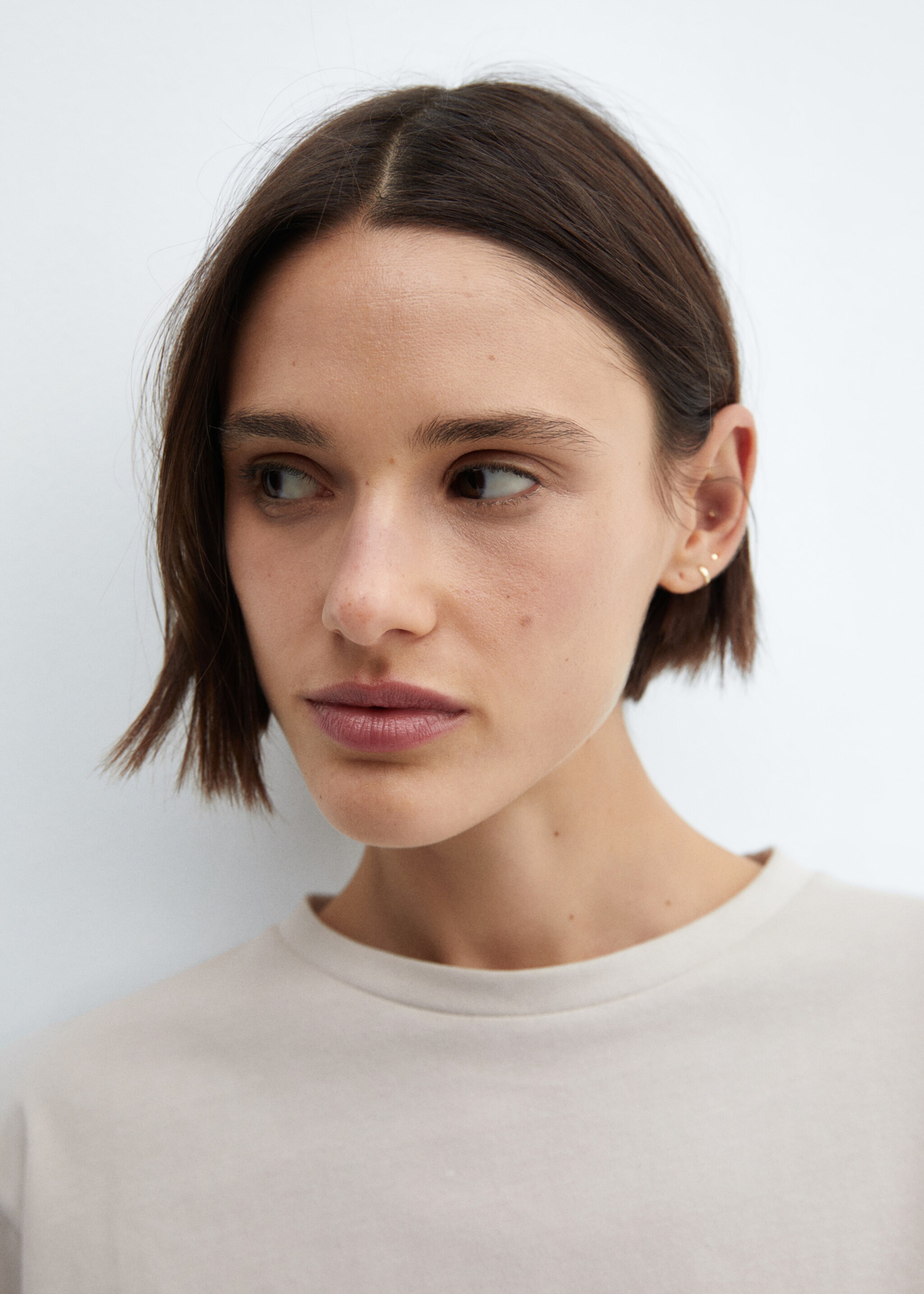 Pyjama long en coton - Détail de l'article 1, Gris. Ref: 57000812-00.