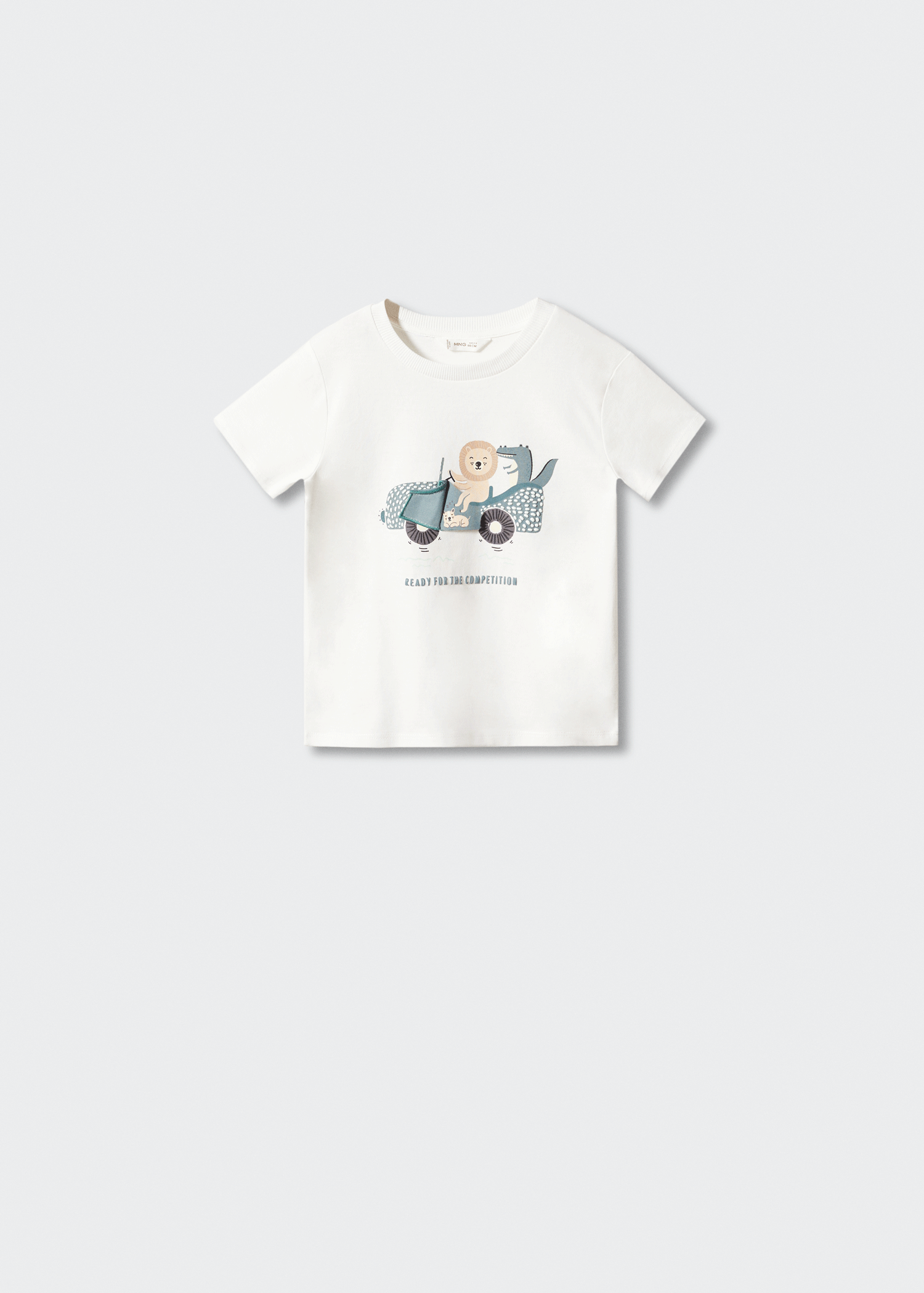 Baumwoll-T-Shirt mit Motiv - Detail des Artikels 6