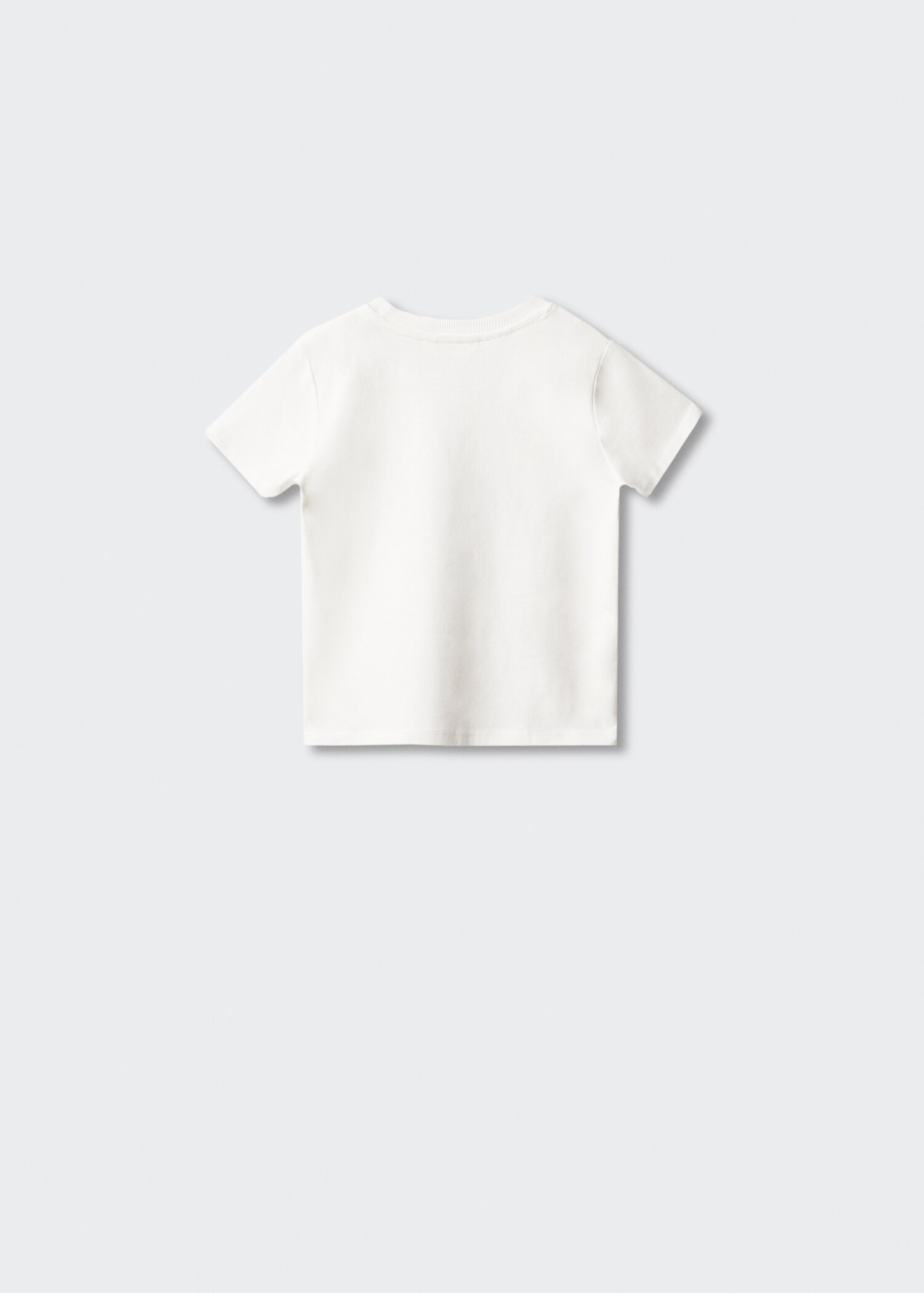 Baumwoll-T-Shirt mit Motiv - Rückseite des Artikels