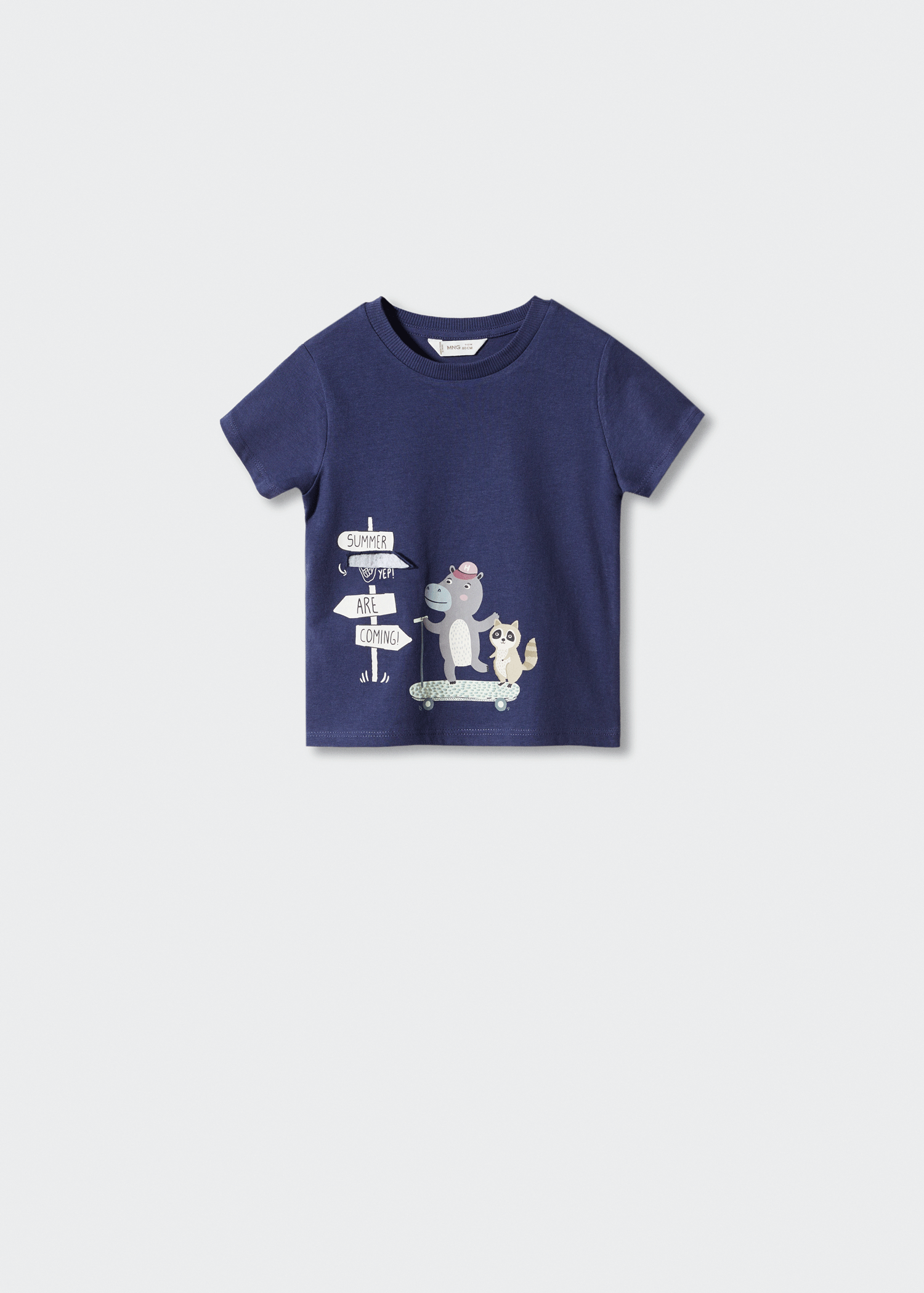 Baumwoll-T-Shirt mit Motiv - Detail des Artikels 6